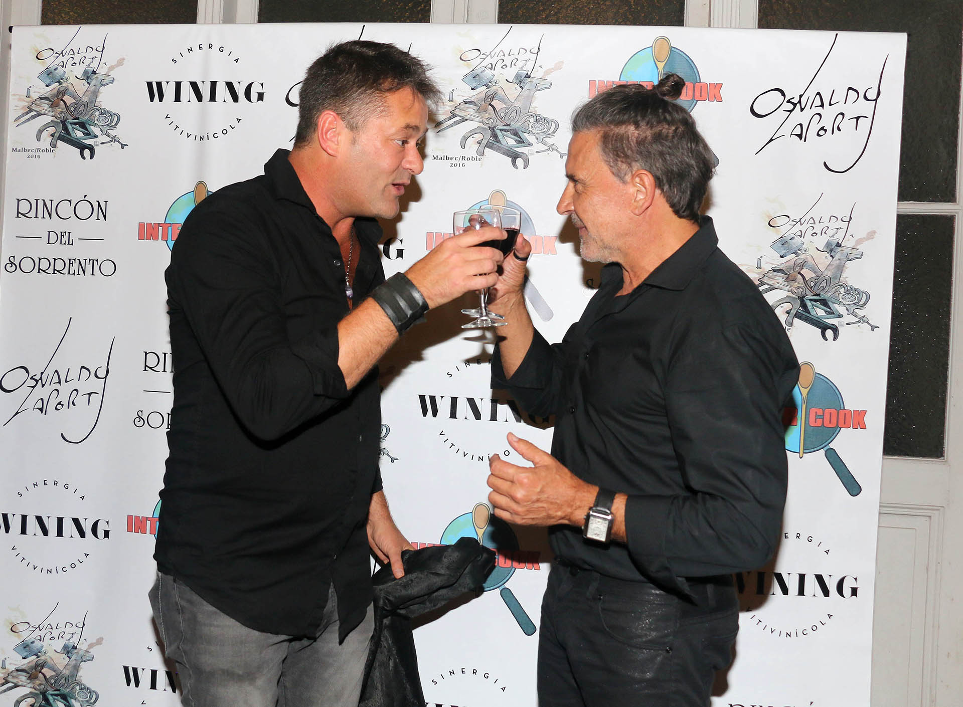 Roberto Peña y Osvaldo Laport