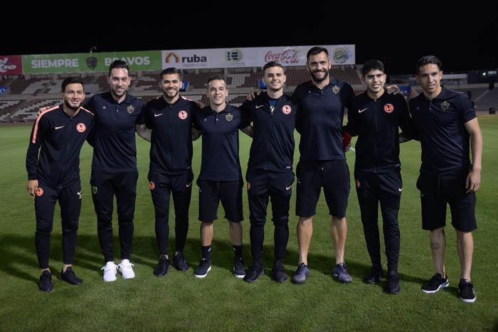 Los protagonistas del equipo posan el día previo a la final (Foto: Copa MX oficial)