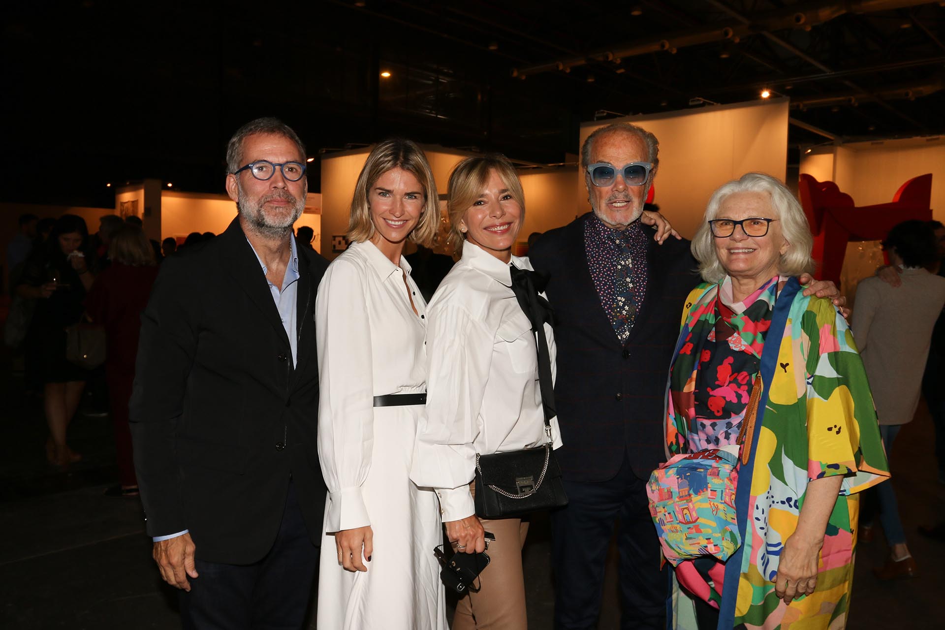 Augusto Rodríguez Larreta, Julieta Spina, Grace Ratto, Gino Bogani y Gloria Cesar
