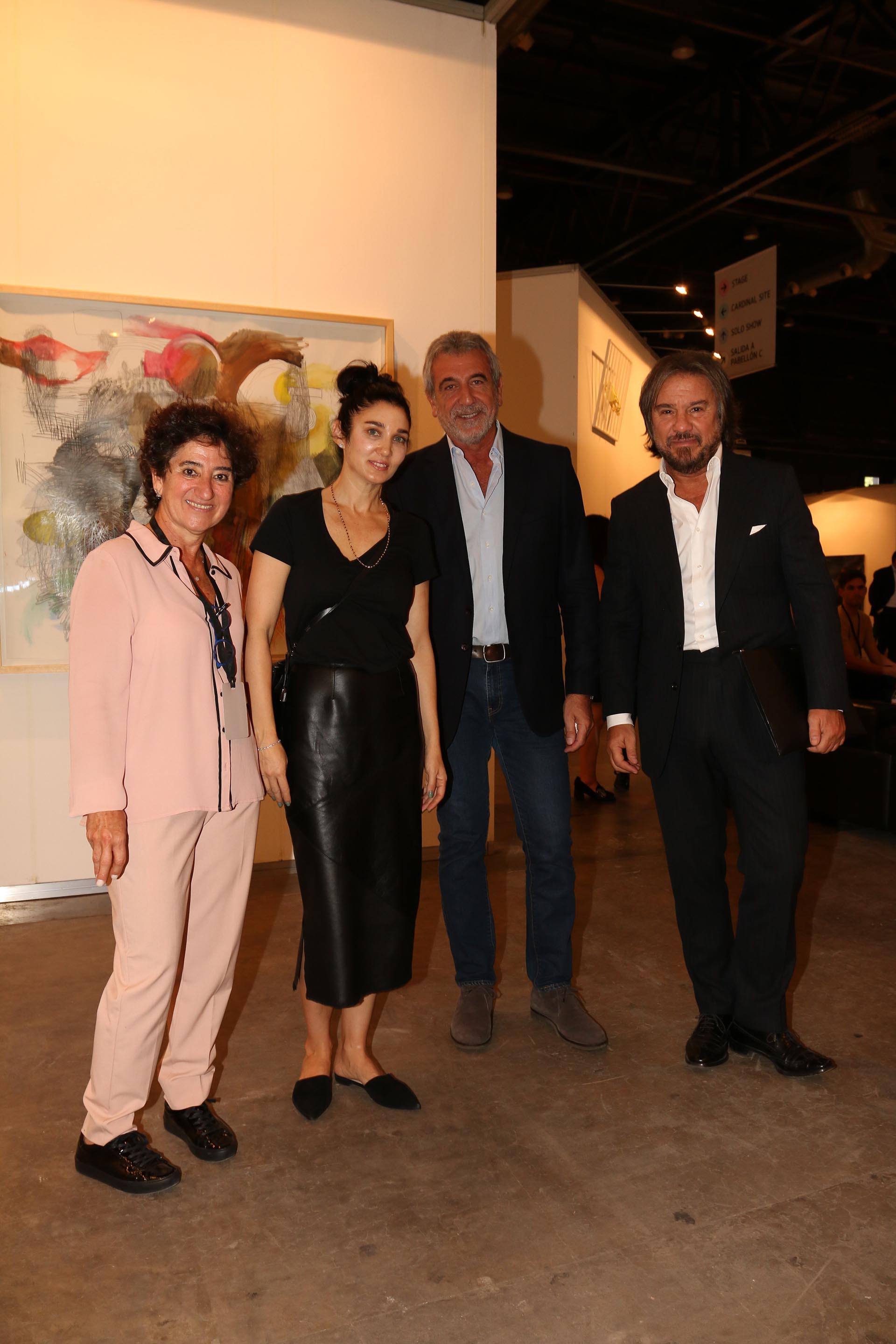 Orly Benzacar, Yanina Solnicki, Daniel Awada y Claudio Cerini