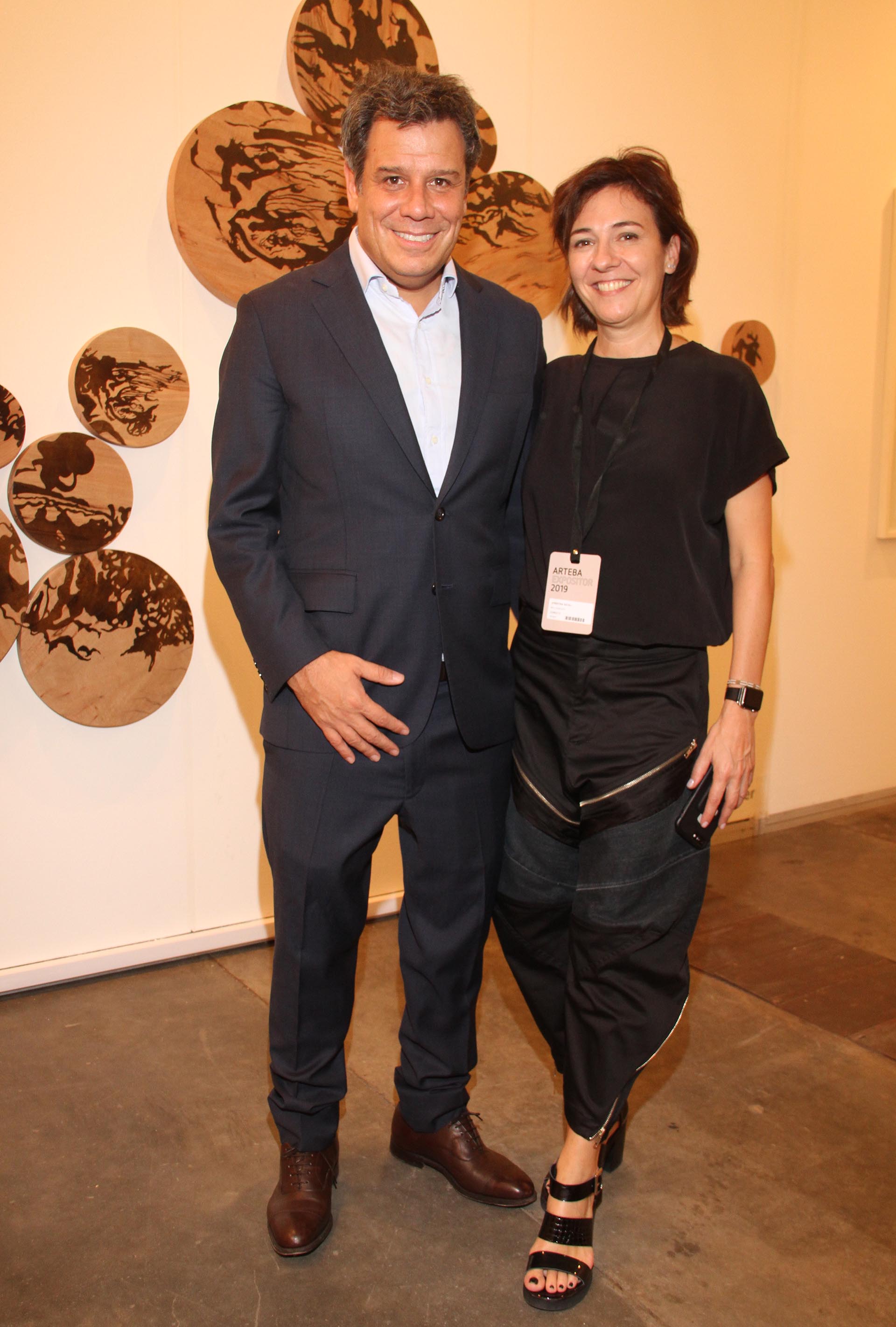Facundo Manes y su mujer Josefina