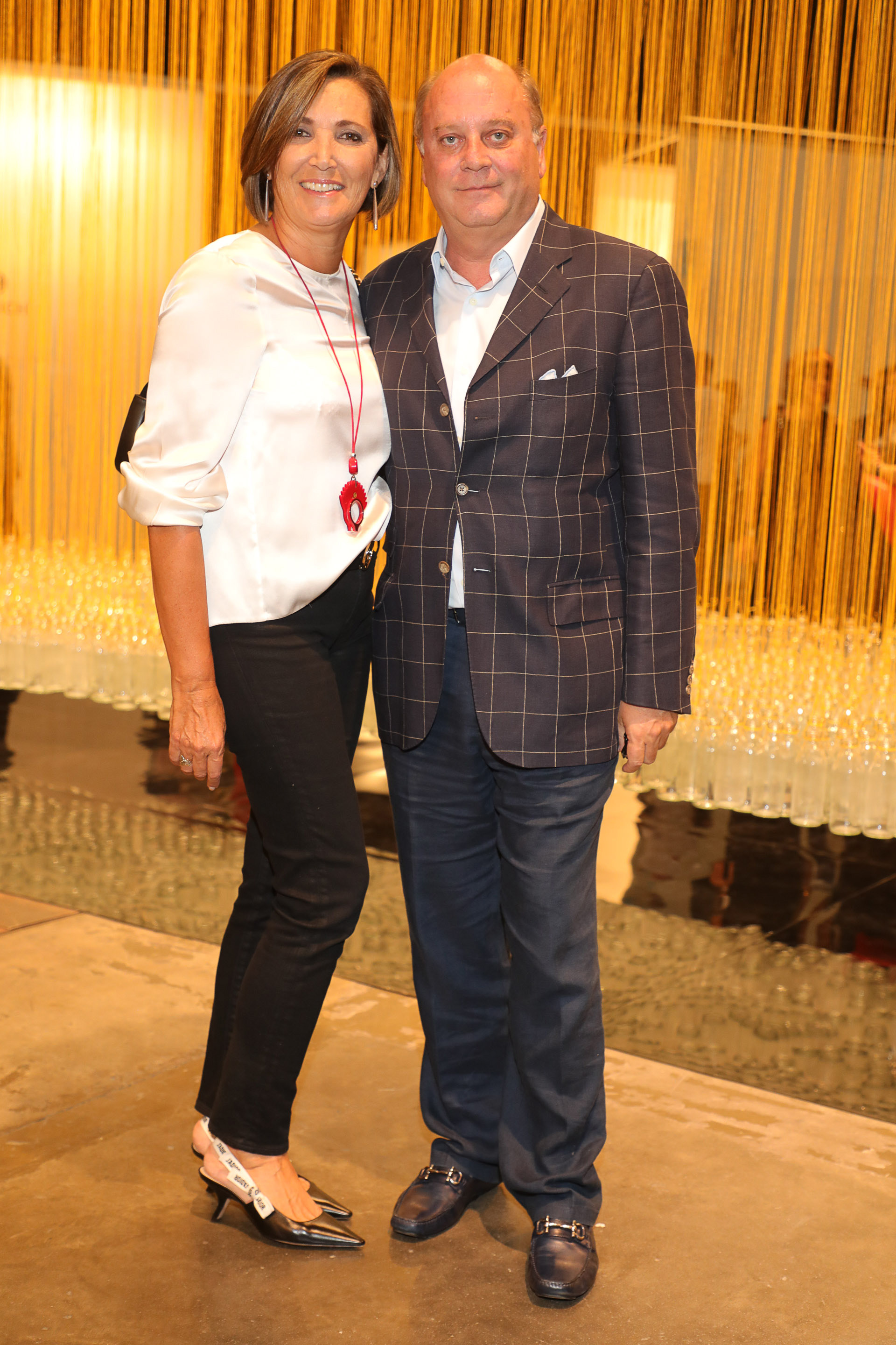 Martín Cabrales y su pareja Dora Sánchez