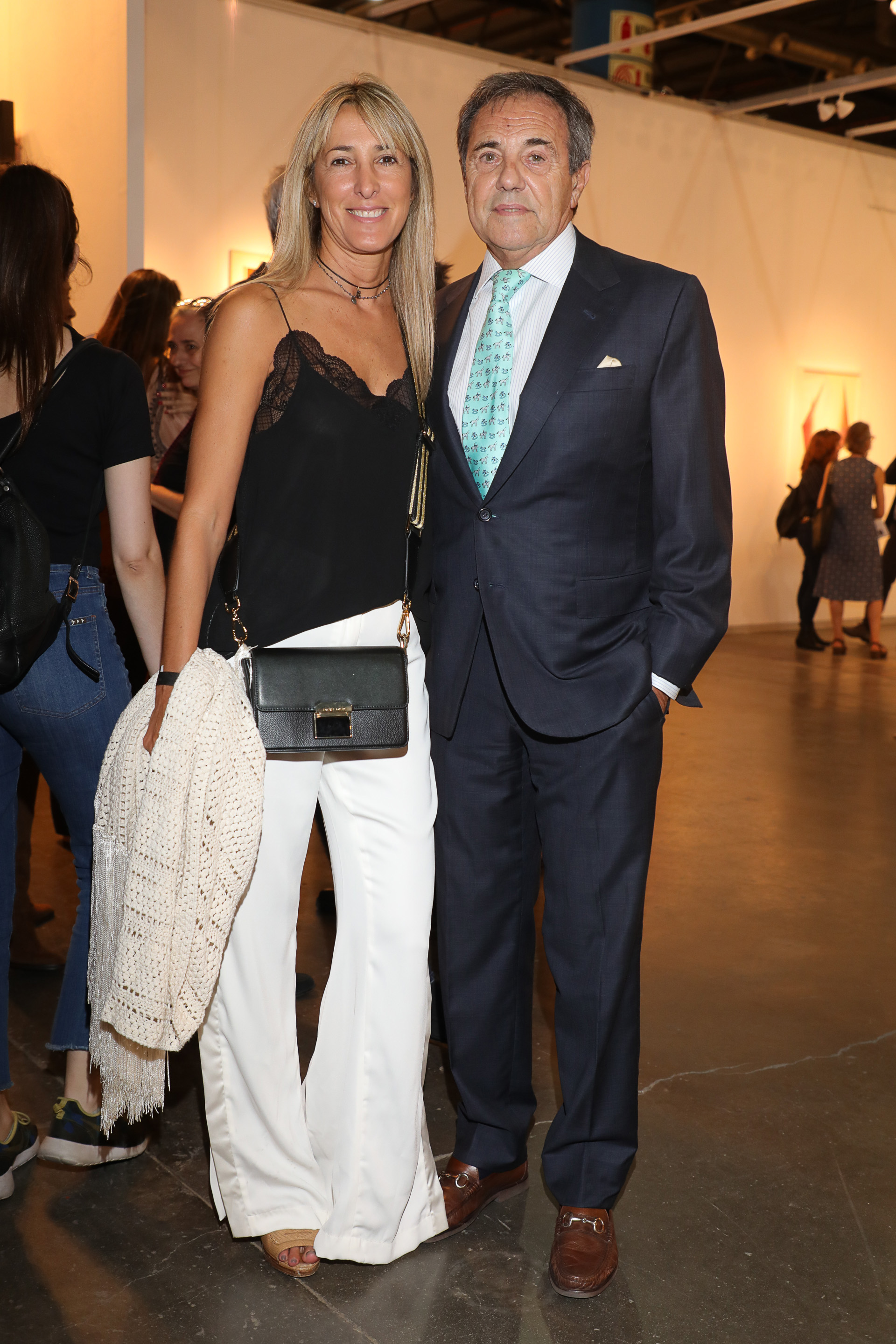 Jorge Sánchez Cordova y su pareja