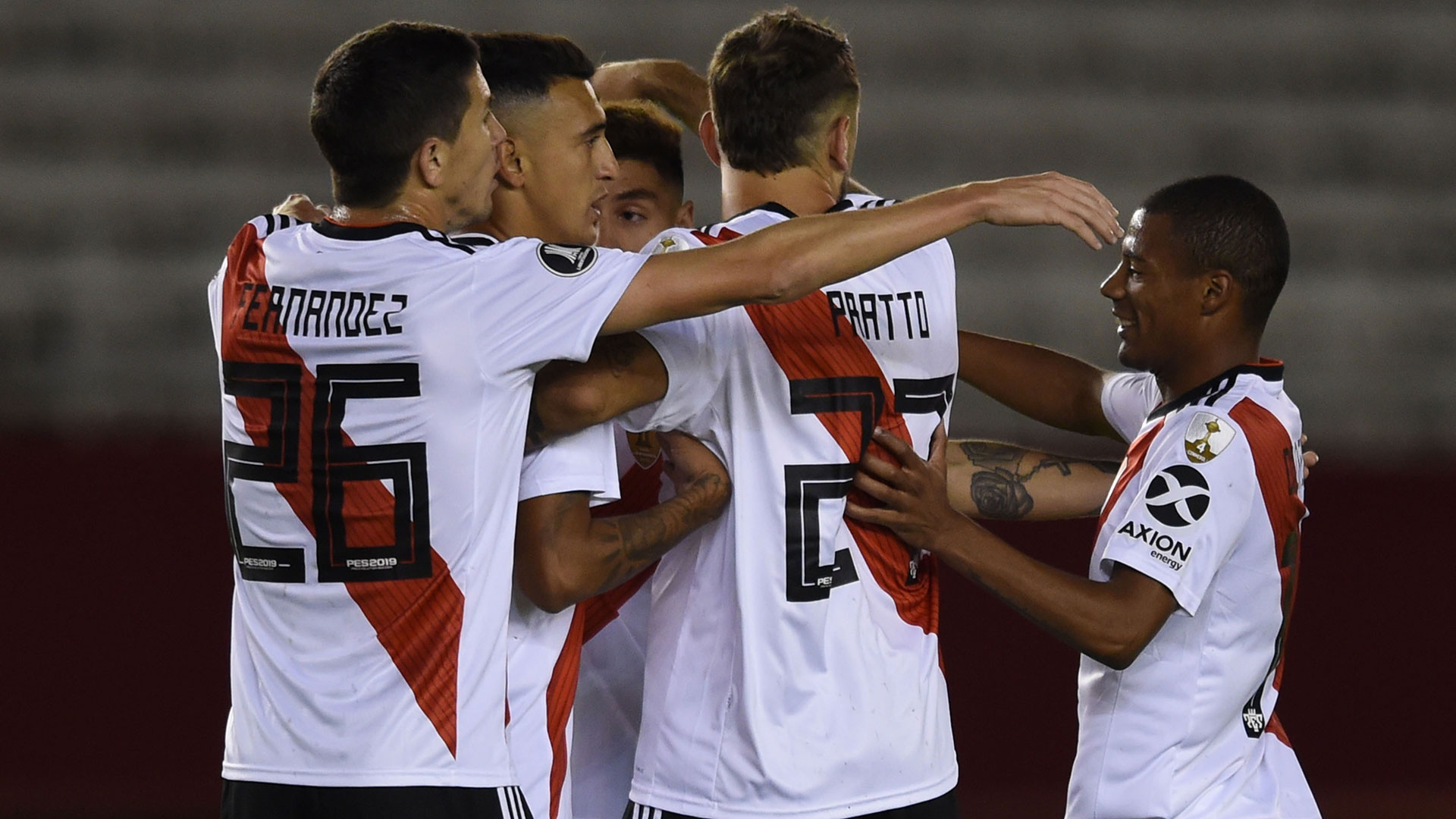 Gallardo preparará dos cambios y mantiene una duda en el equipo apra enfrentar a Palestino (Foto Baires)
