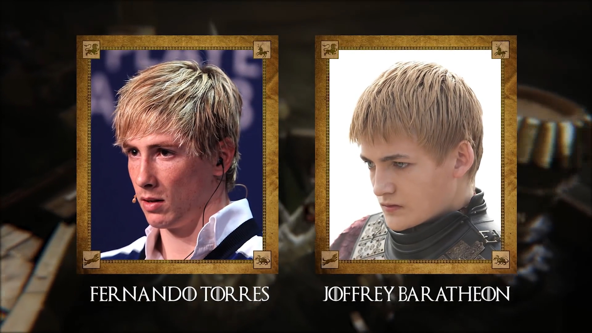Fernando Torres (futbolista español del Sagan Tosu) con Joffrey Baratheon