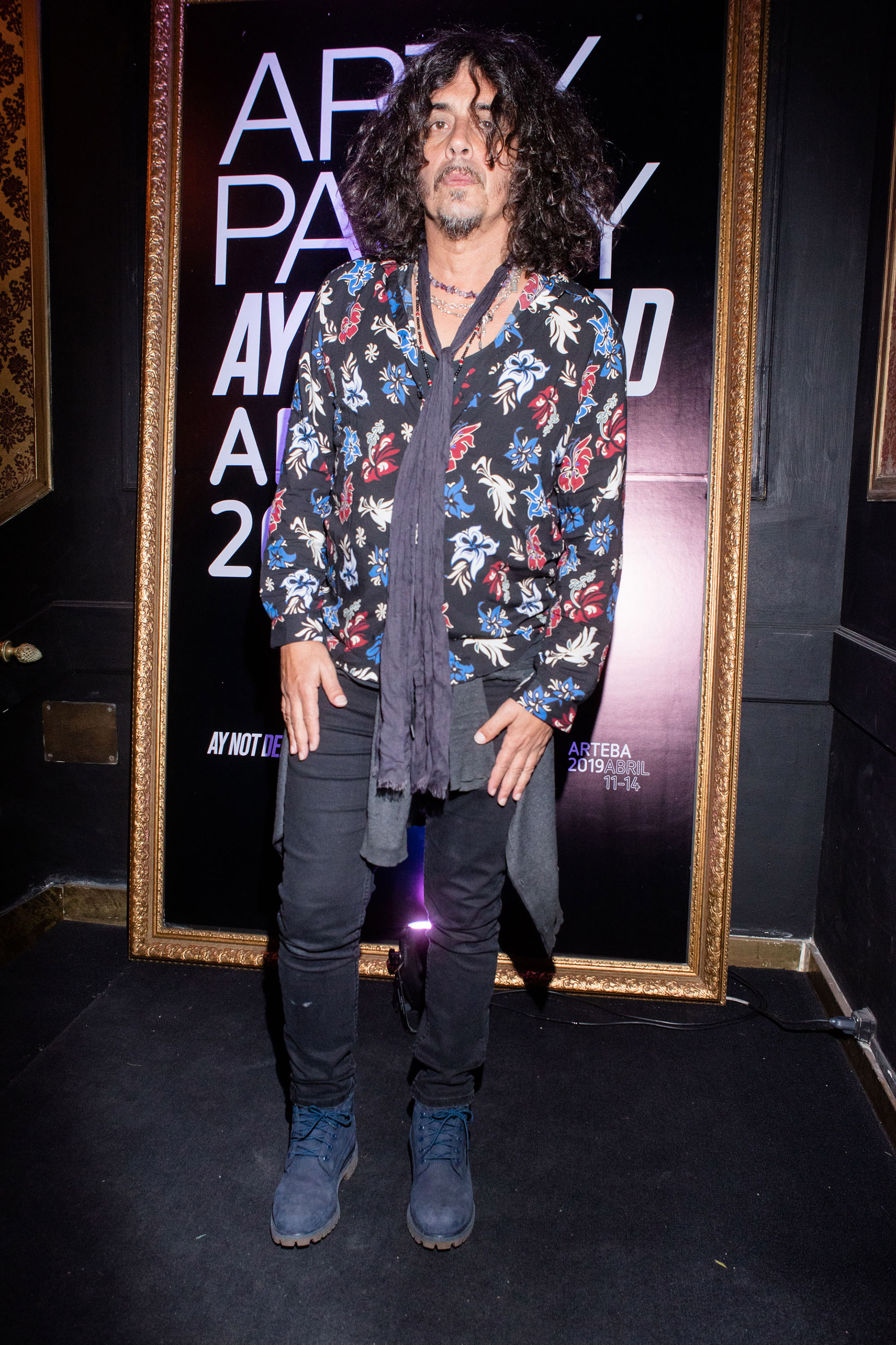 Fabián “Zorrito” Von Quintiero en ARTYPARTY, la fiesta de AY NOT DEAD, que se llevó a cabo en el marco de arteBA 2019