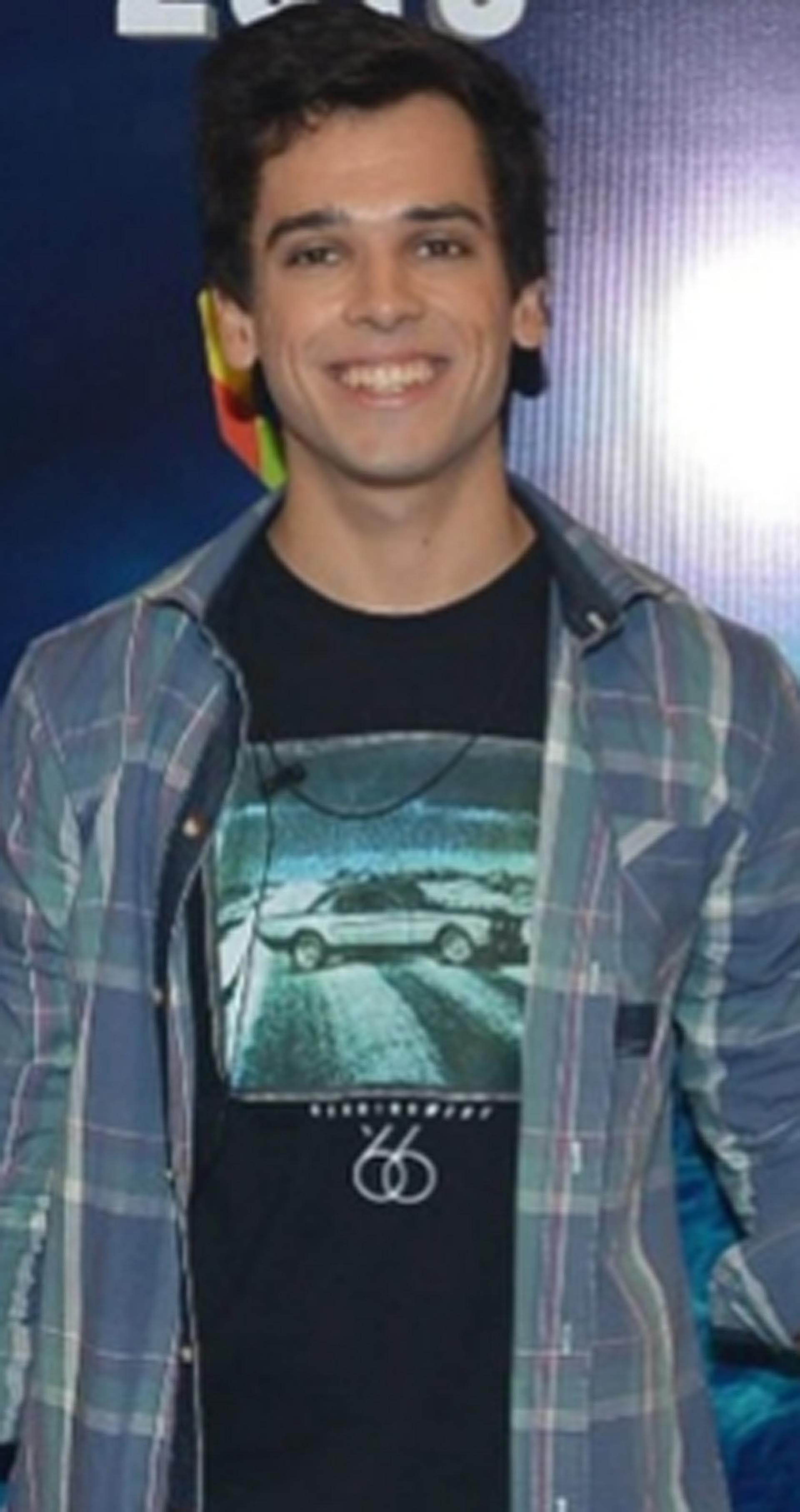 El joven, durante su paso por “Gran Hermano”