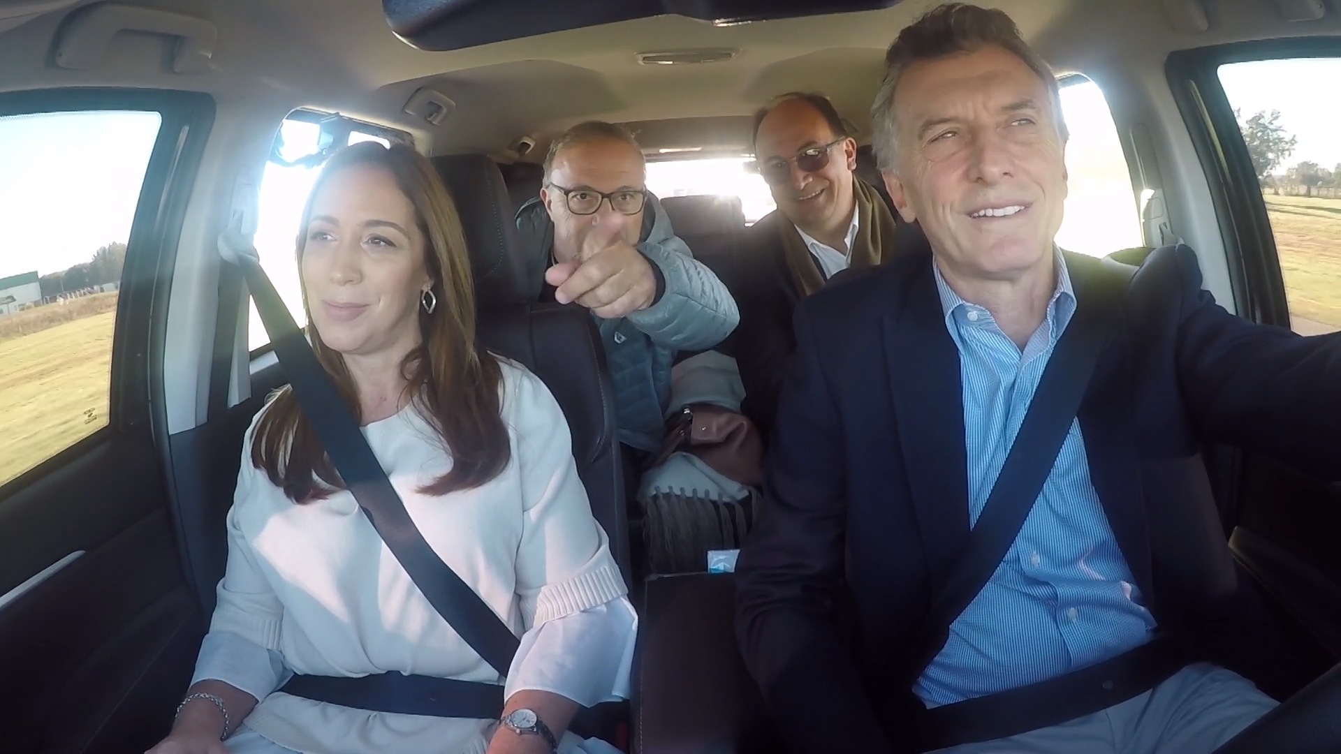 Macri y Vidal en la nueva metodología de campaña electoral