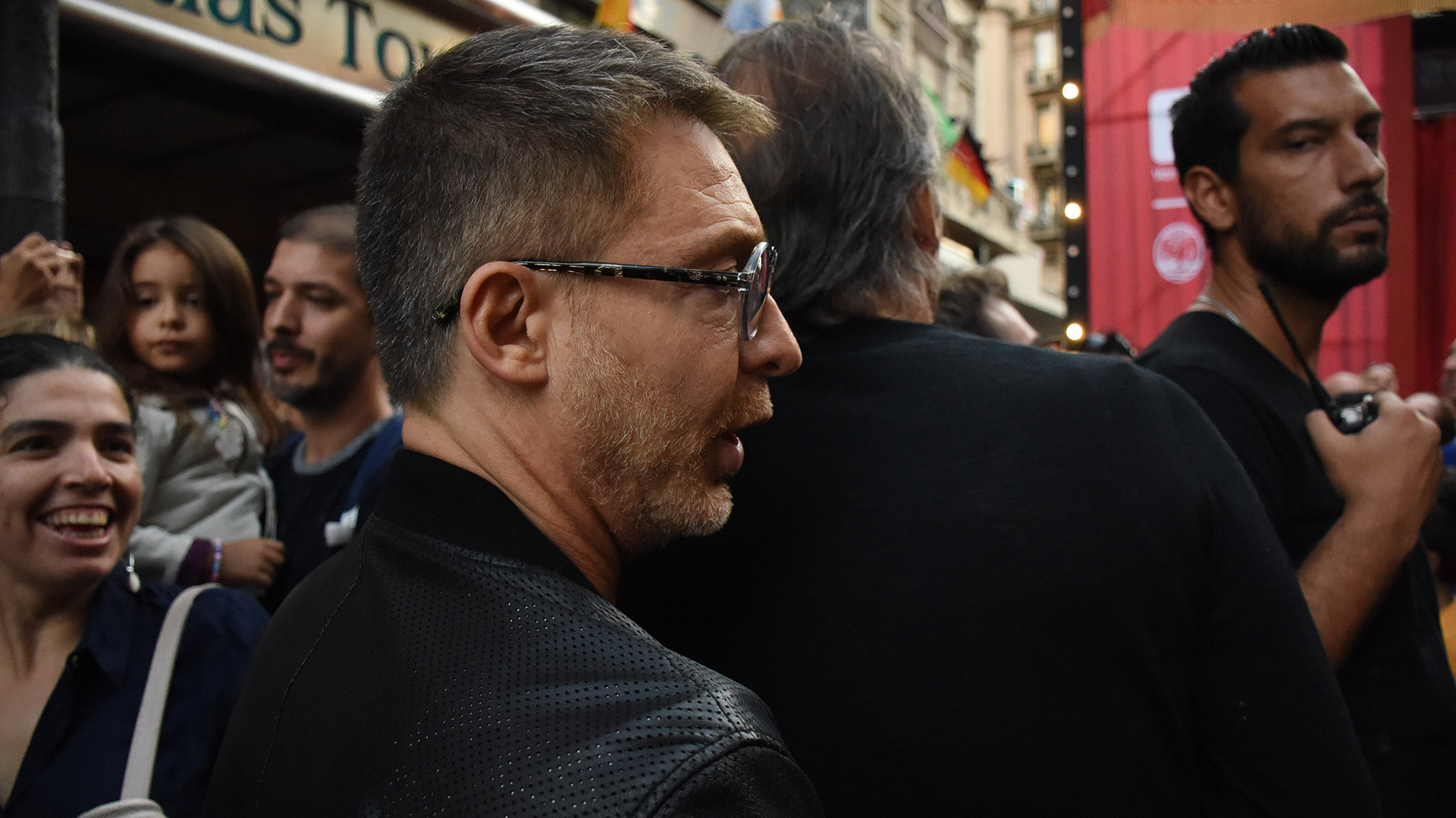 El productor y actor Adrián Suar también dijo presente