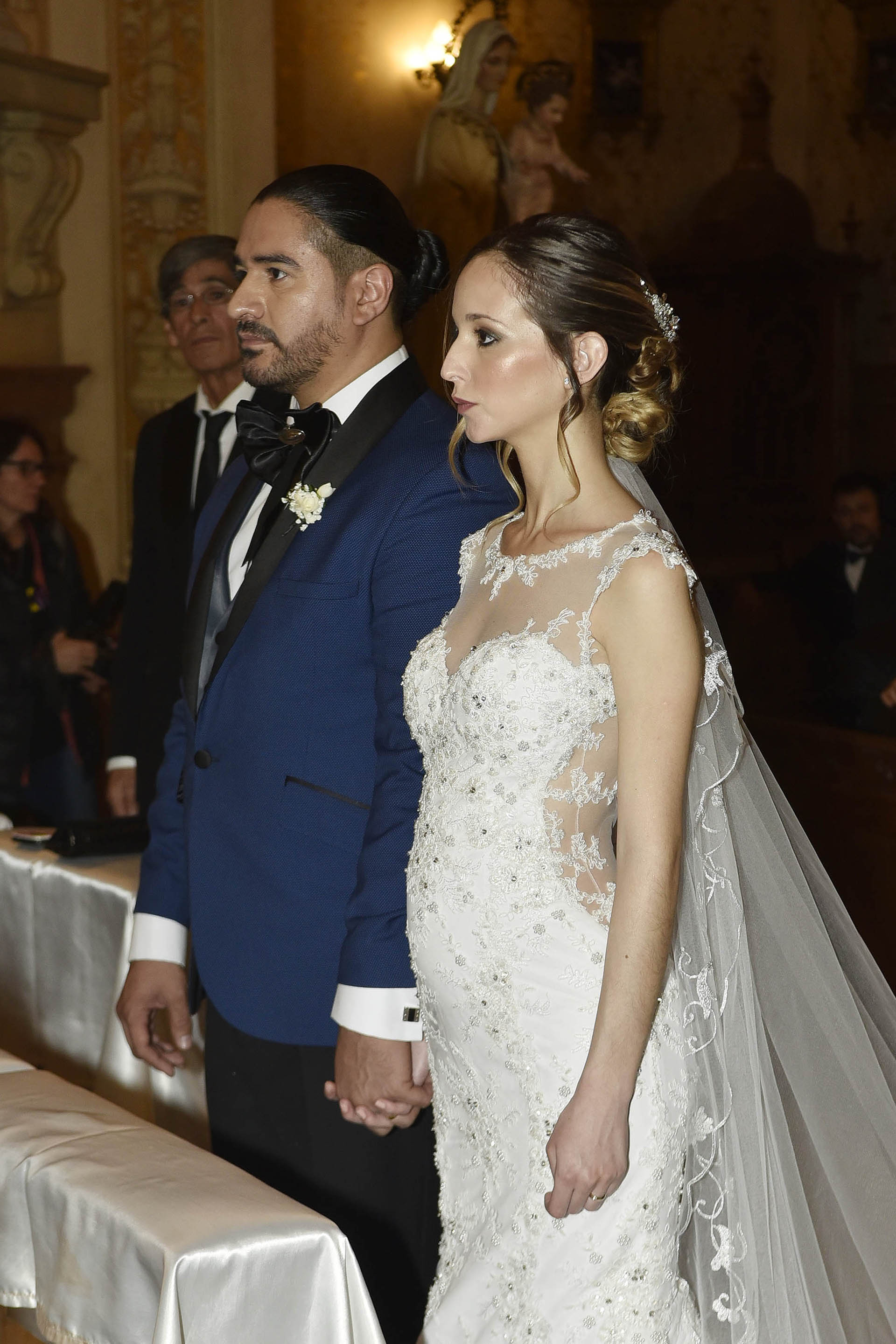 Ariel Puchetta y Camila Minoldo dieron el “si”. Ella está embarazada de 5 meses