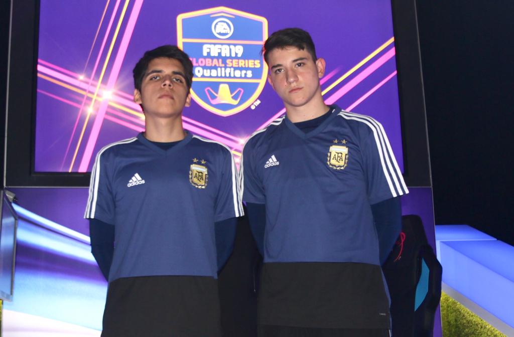 La dupla argentina, que cumplió un gran papel en la competencia