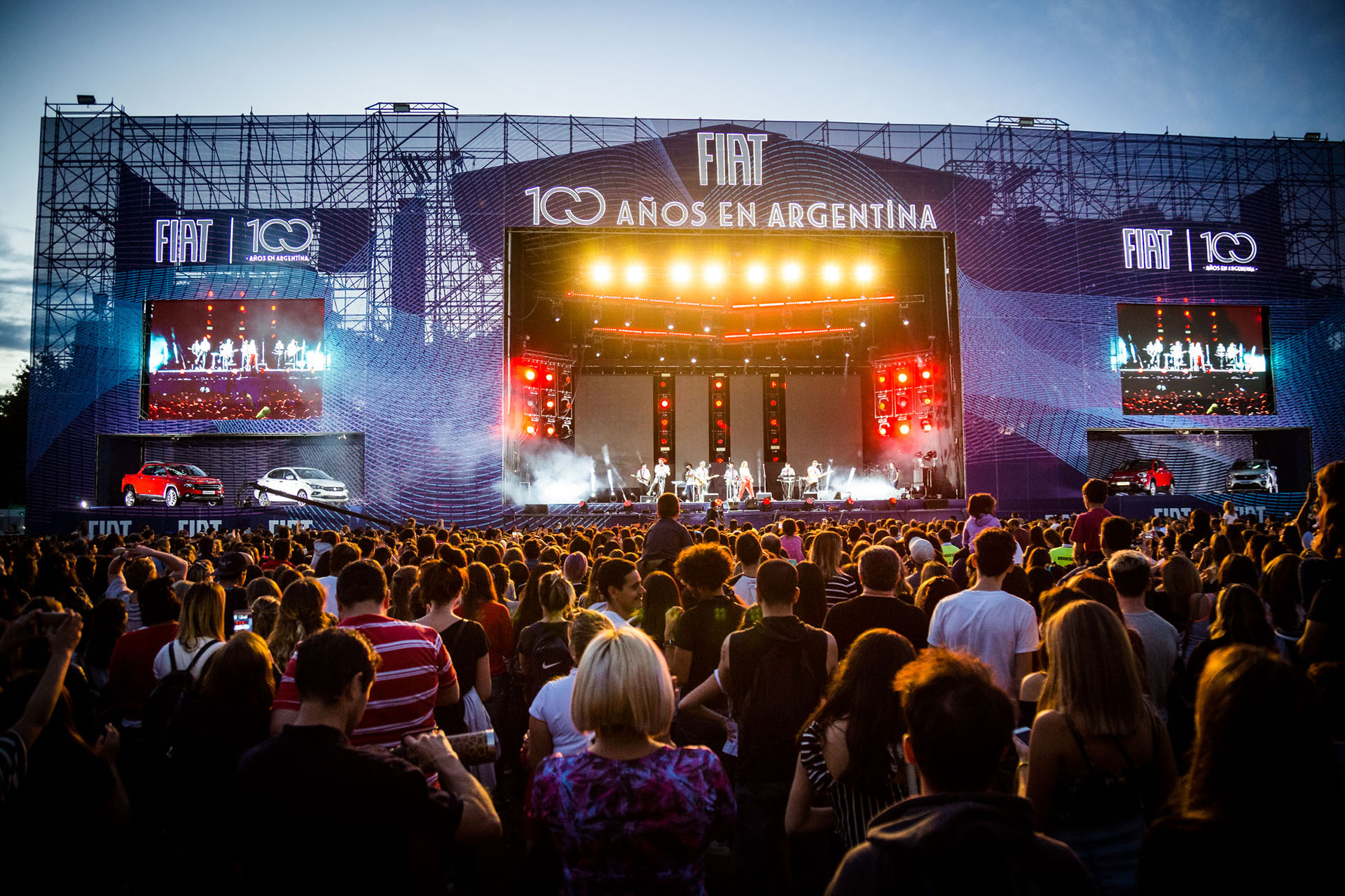 El gran escenario para el festejo de los 100 años de Fiat en la Argentina