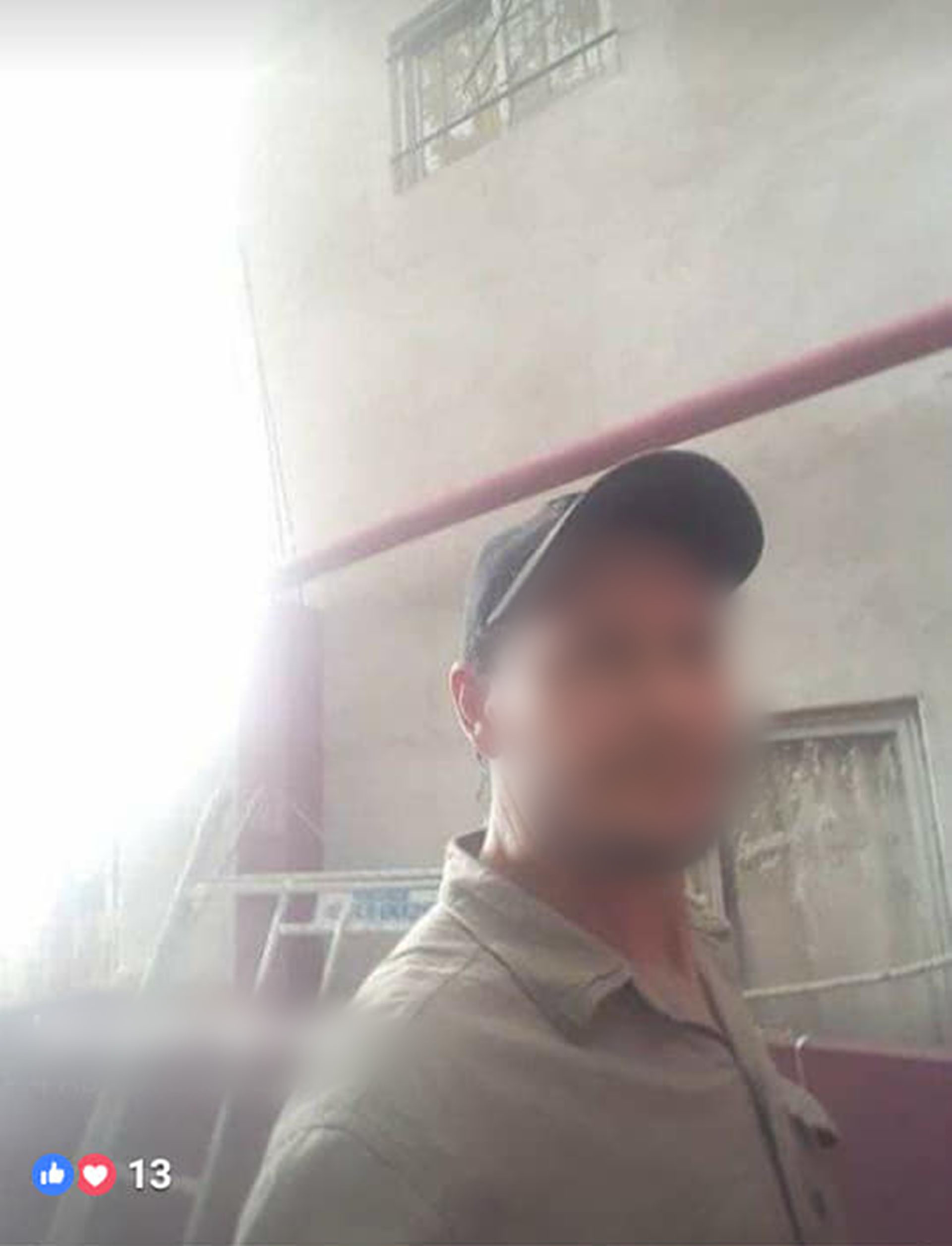 La imagen del hombre que creyó chatear con una niña de once años. Su cuenta de Facebook ya no existe