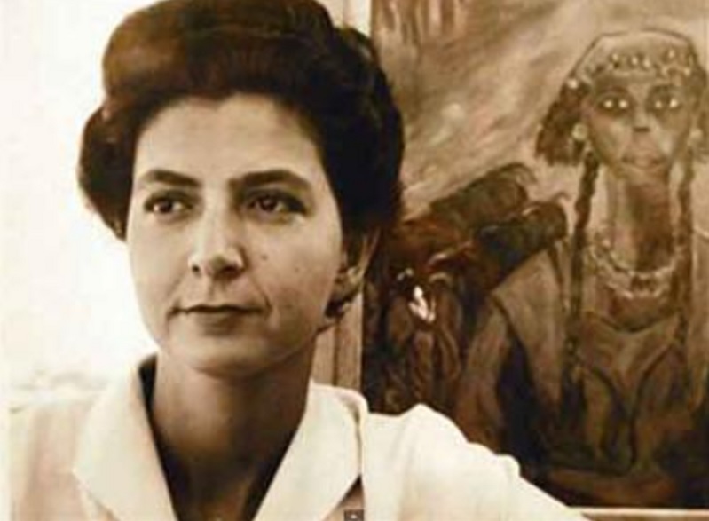 La egipcia resaltó en las técnicas pictóricas del surrealismo y el divisionismo (Foto: singular)