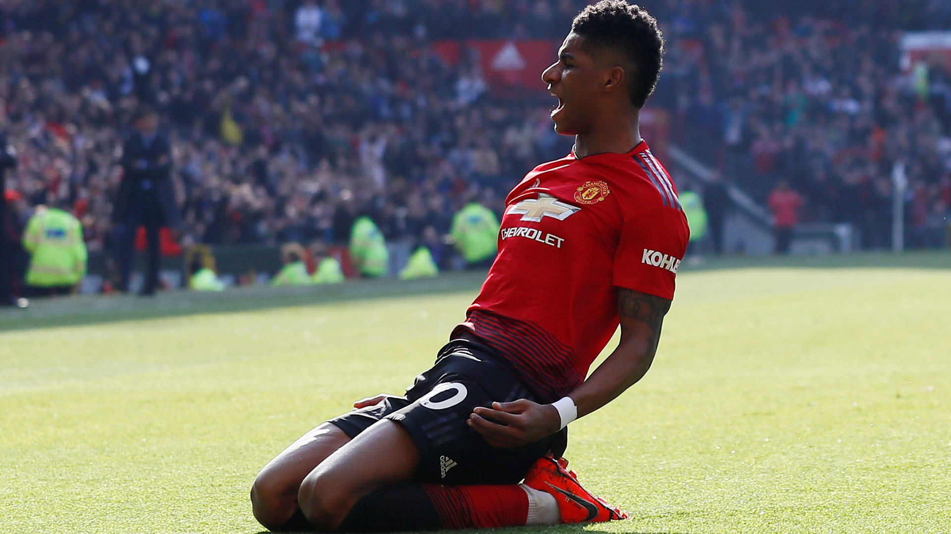 Rashford lleva 33 goles con la camiseta del Manchester United (Reuters/Jason Cairnduff)