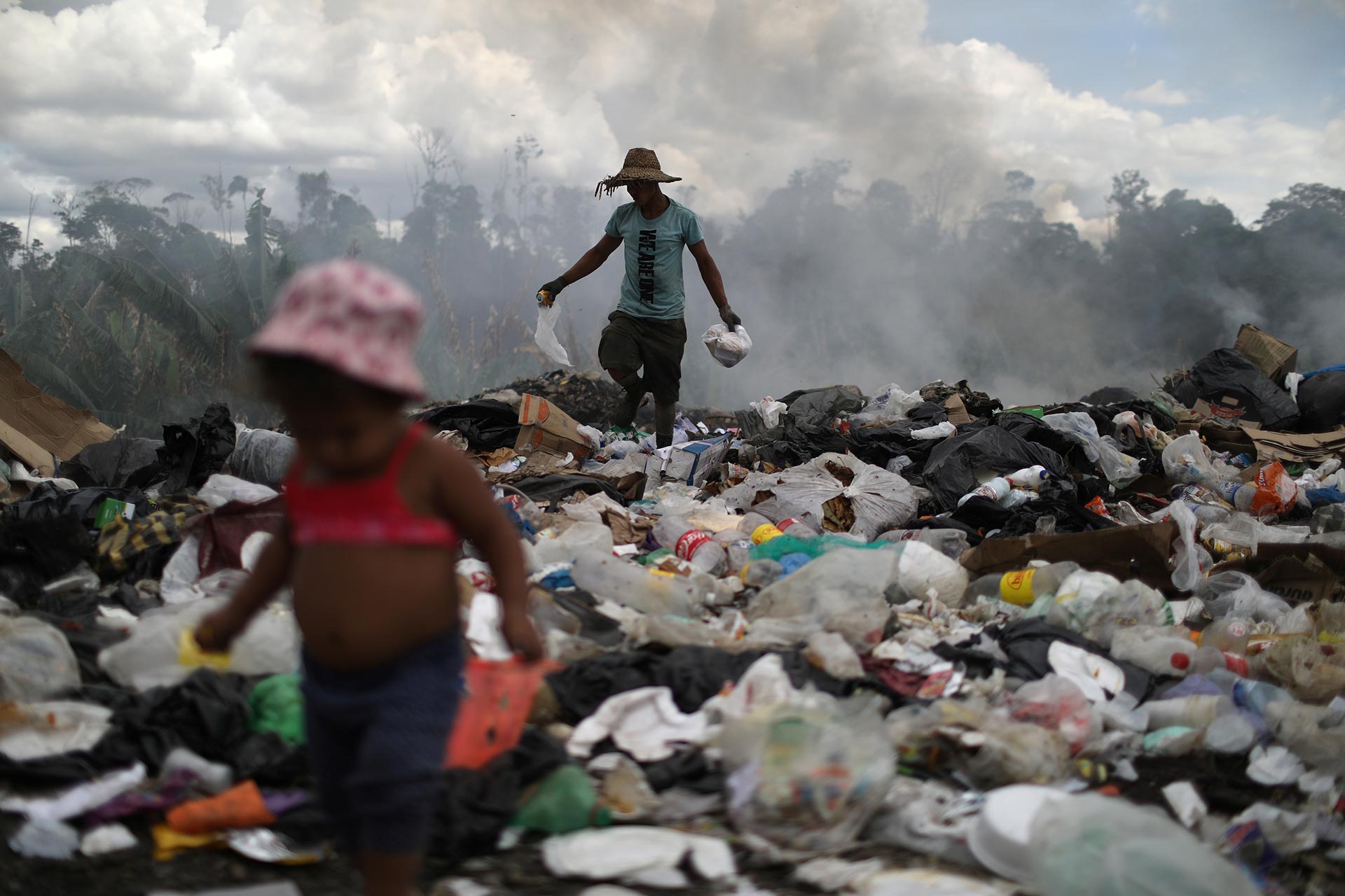 Decenas de miles de venezolanos han huido de la crisis política y económica de su país a través de Pacaraima (REUTERS/Pilar Olivares)