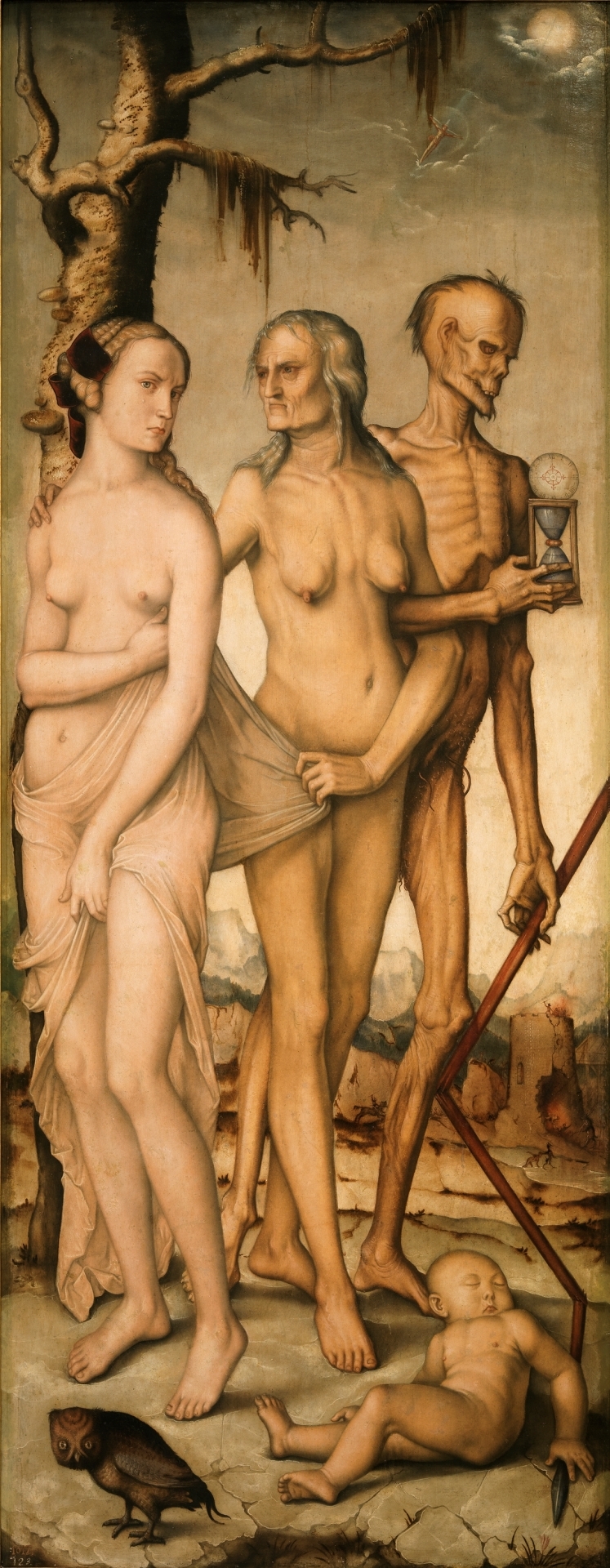 Las Edades y la Muerte, Hans Baldung Grien. ©Museo Nacional del Prado