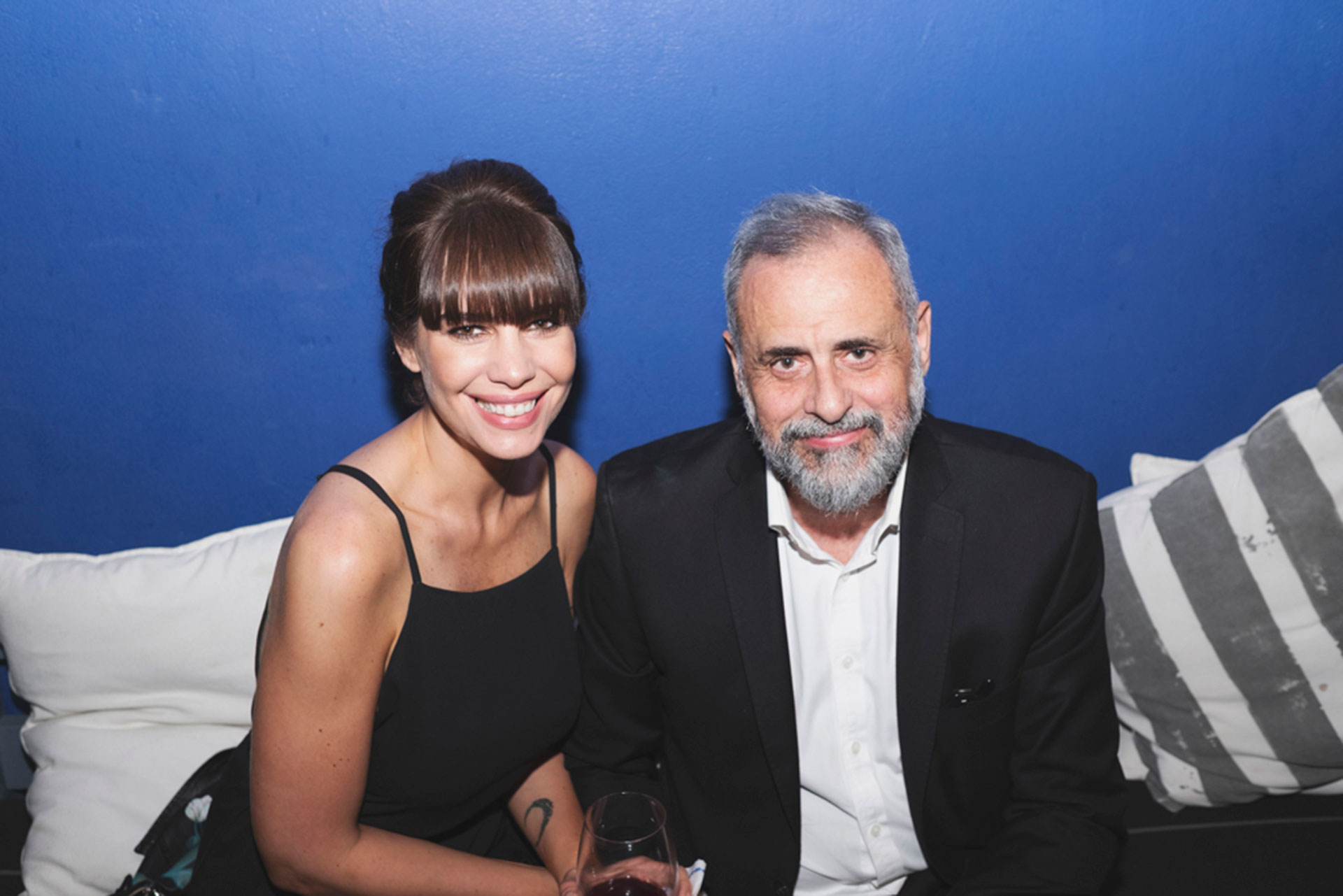 orge Rial y su novia Romina Pereiro.