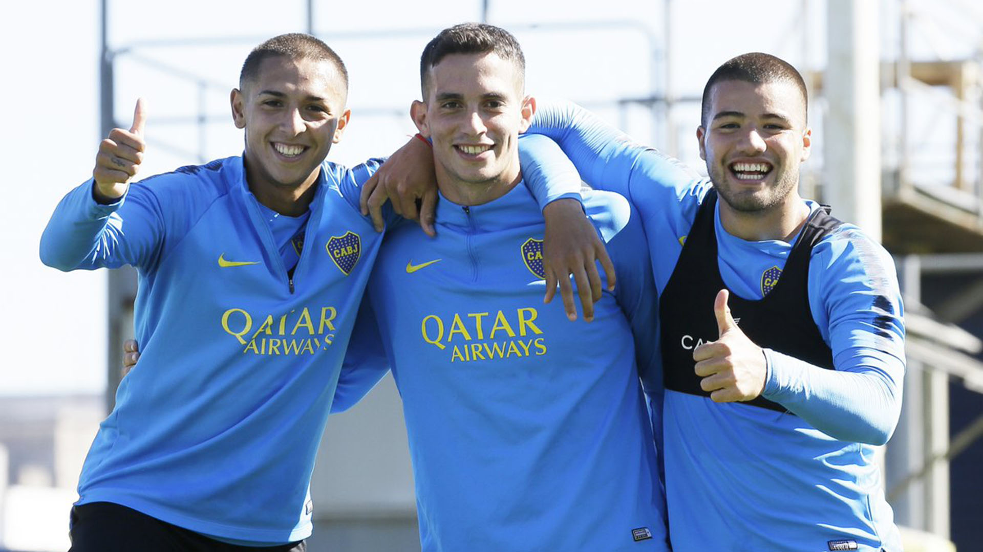 Almendra, Marcone y Weigandt, posibles titulares por Copa Argentina (@BocaJrsOficial)
