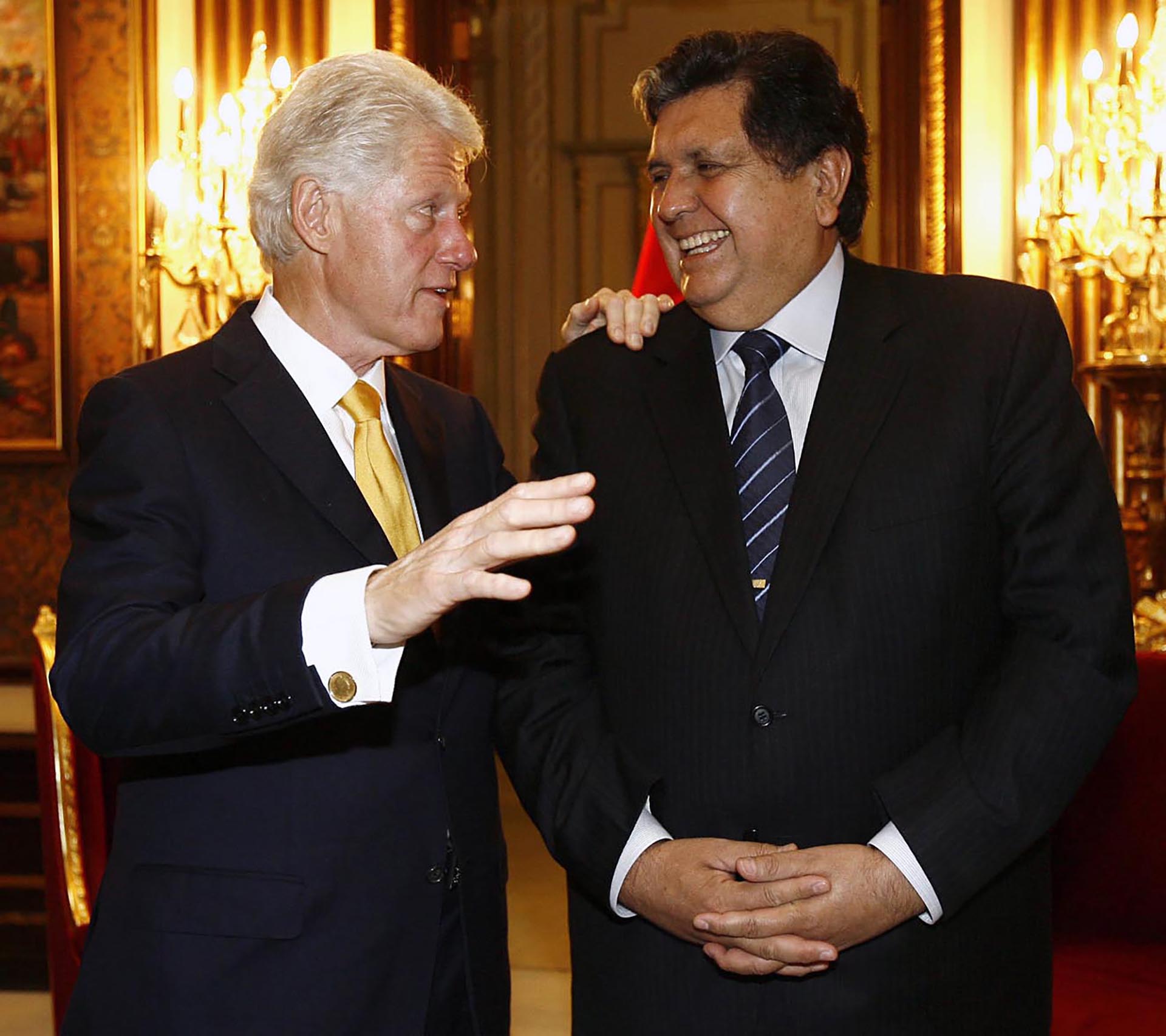 Una visita de Bill Clinton al Perú en 2010