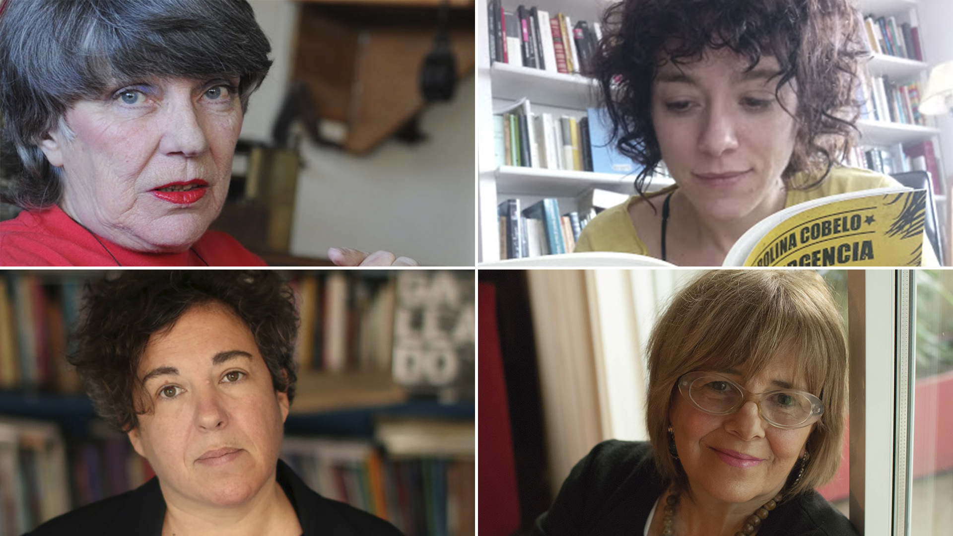Alicia Plante, Carolina Cobelo, Gabriela Cabezón Cámera, Patricia Sagastizábal