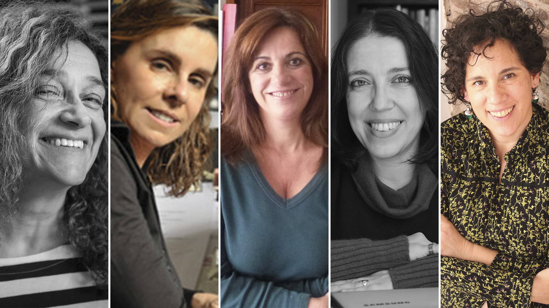 Liliana Escliar, Inés Arteta, Gabriela Urutibehety, Mercedos Giuffré y Melina Torres