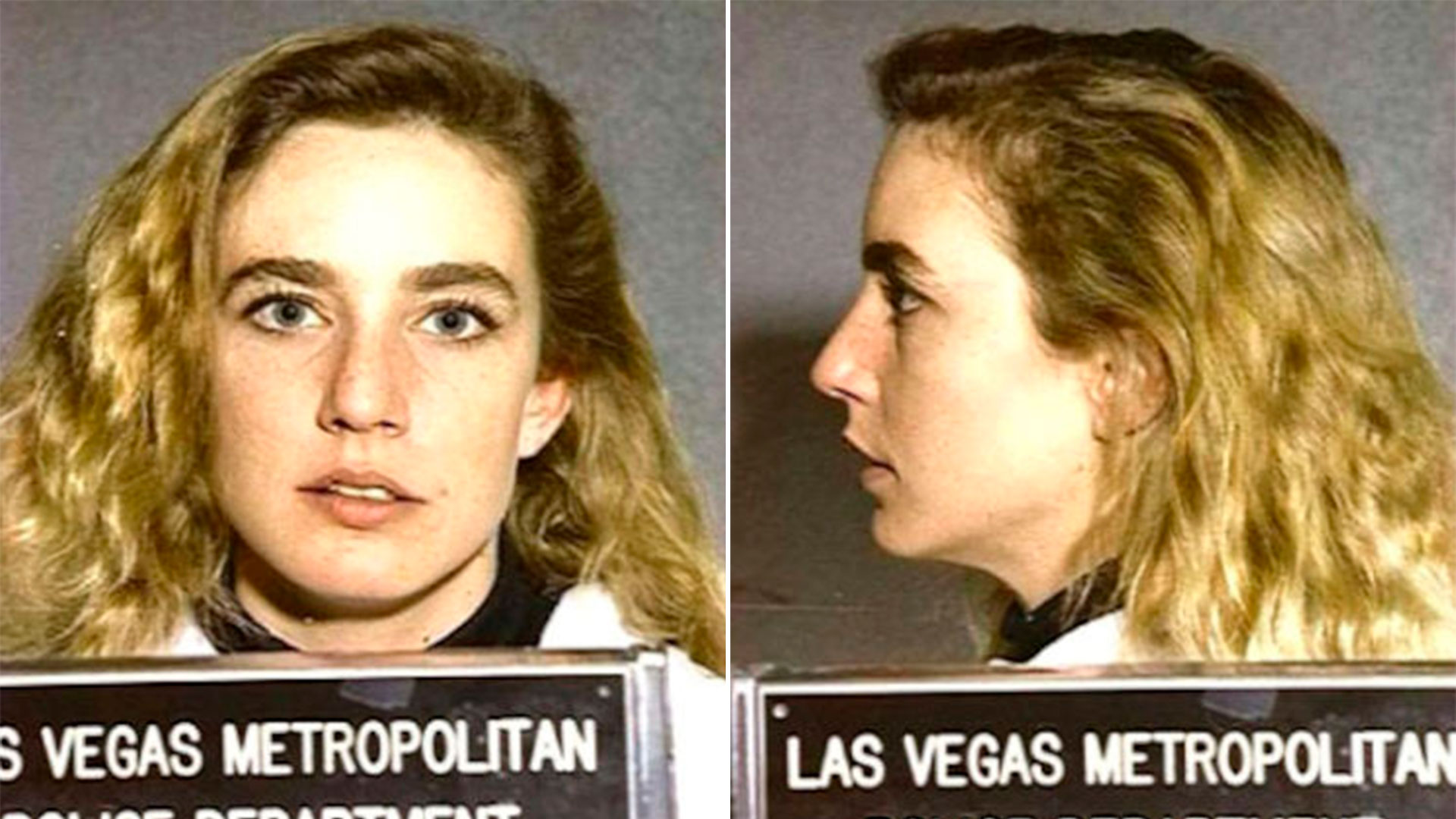 Dana Plato en Las Vegas tras un robo a un comercio