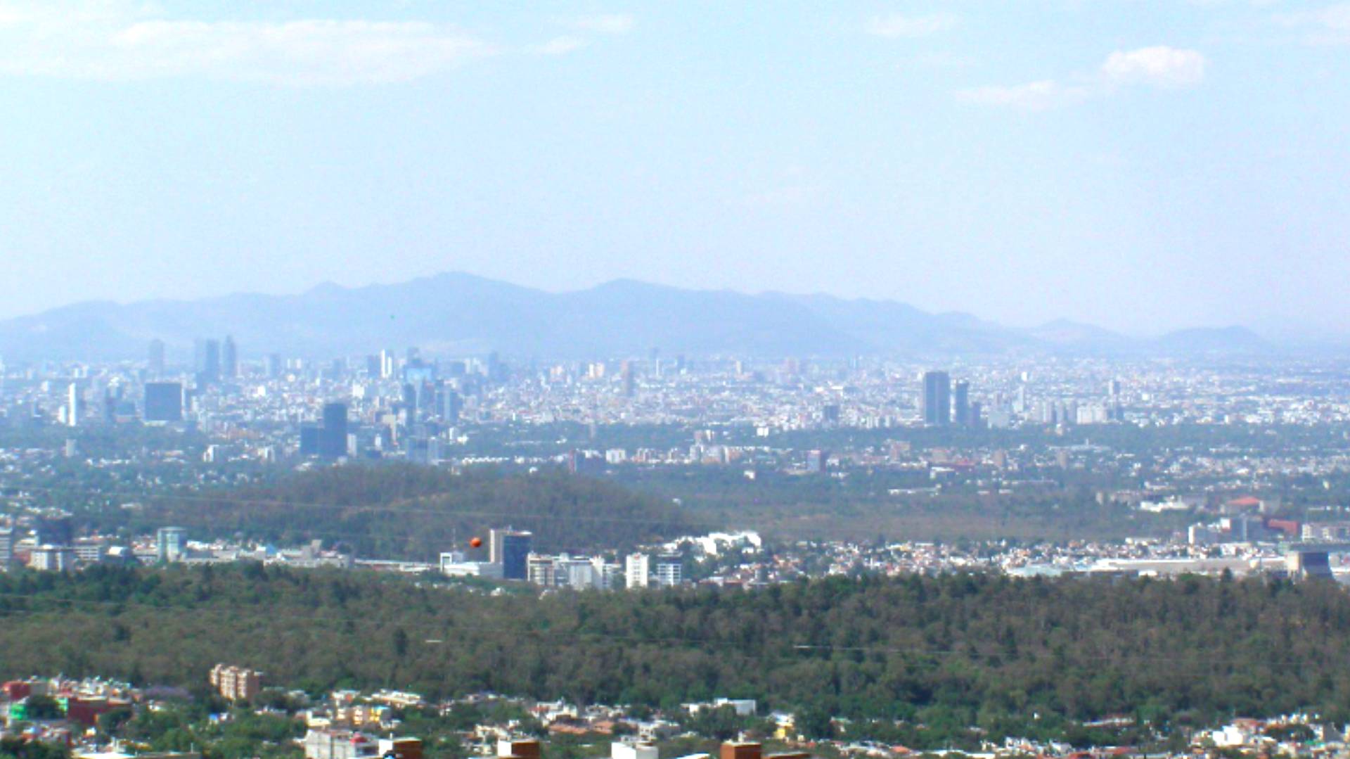 La calidad el aire mejoró en las últimas horas (Foto: Twitter @Aire_CDMX)