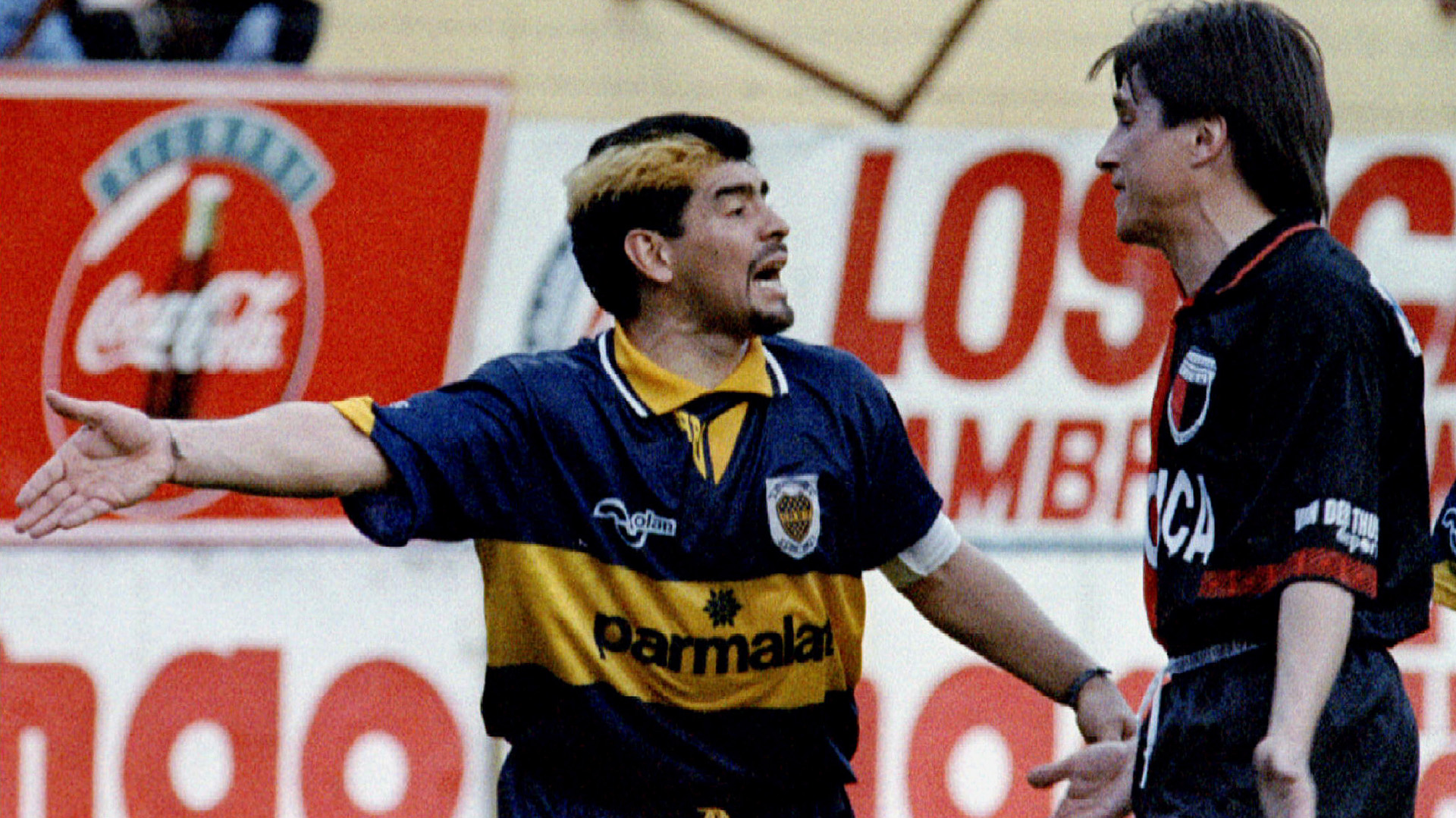 Diego Maradona discutía con Torensani