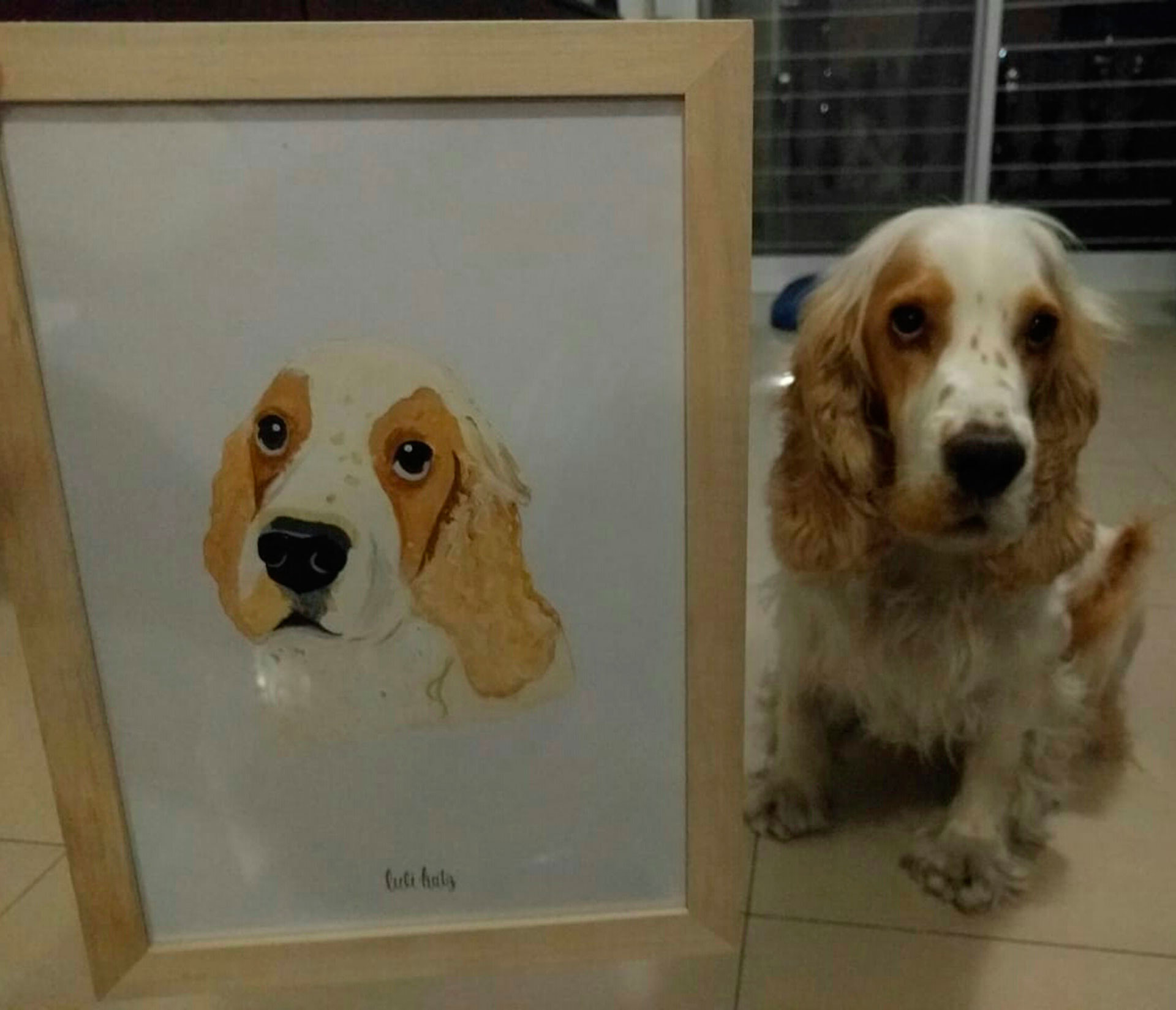 Estuvimos en el Taller y pintamos a Manolty. ¡Nos quedó divino!