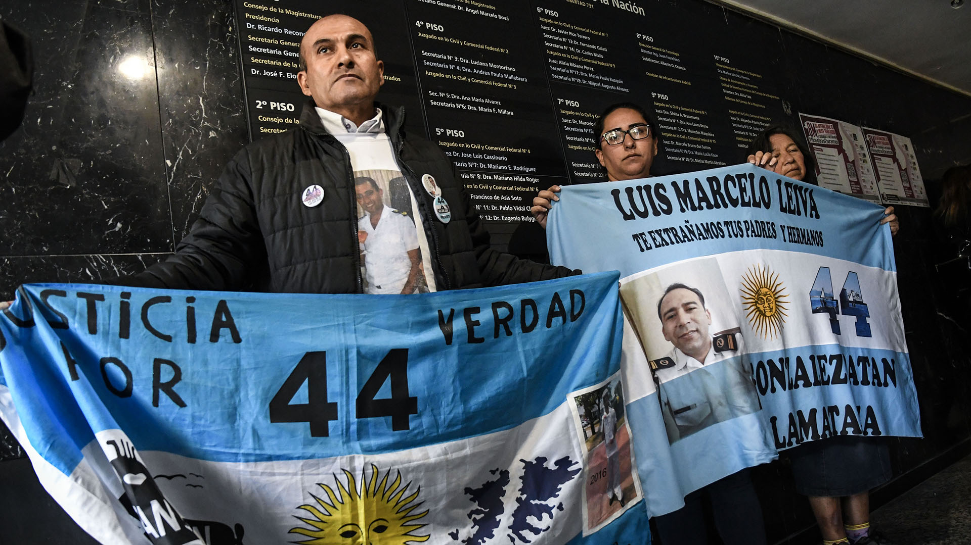 Las imágenes no fueron difundidas al público (Télam)