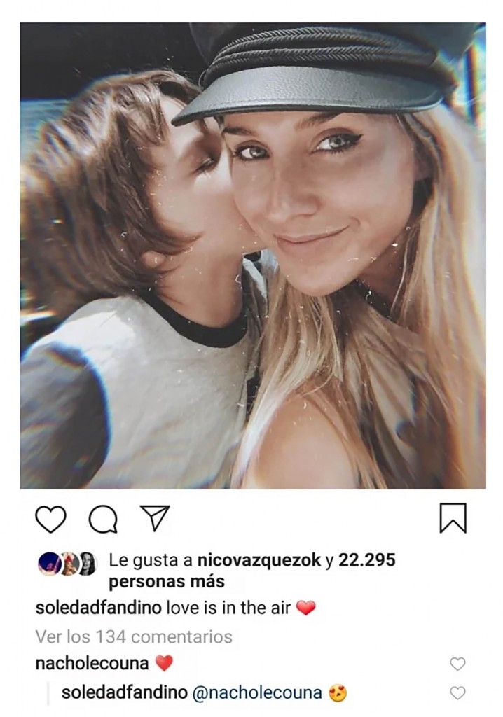 El posteo de Soledad Fandino en Instagram