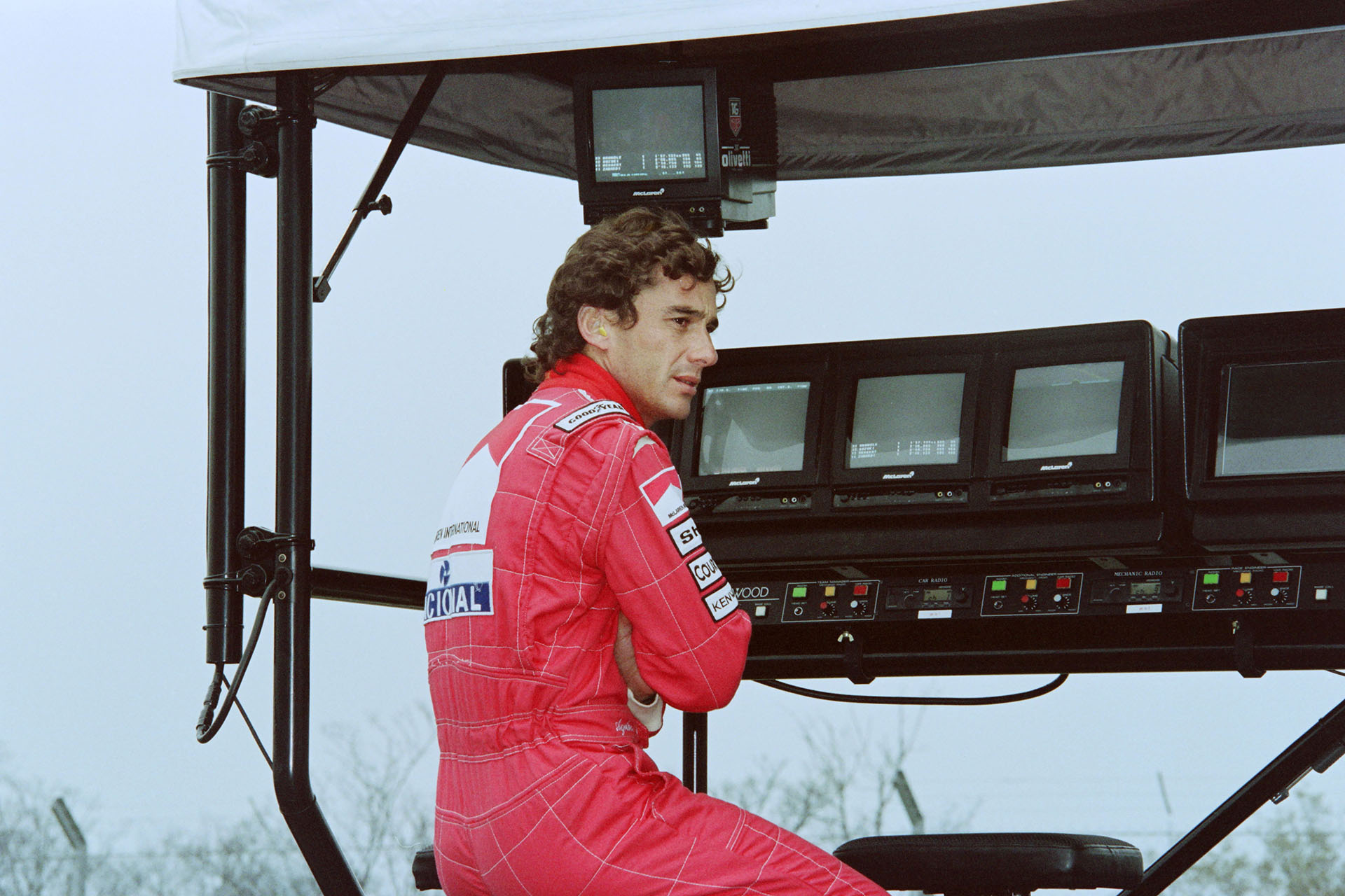 El brasileño Ayrton Senna, un estudioso de los tiempos y de los autos que piloteaba