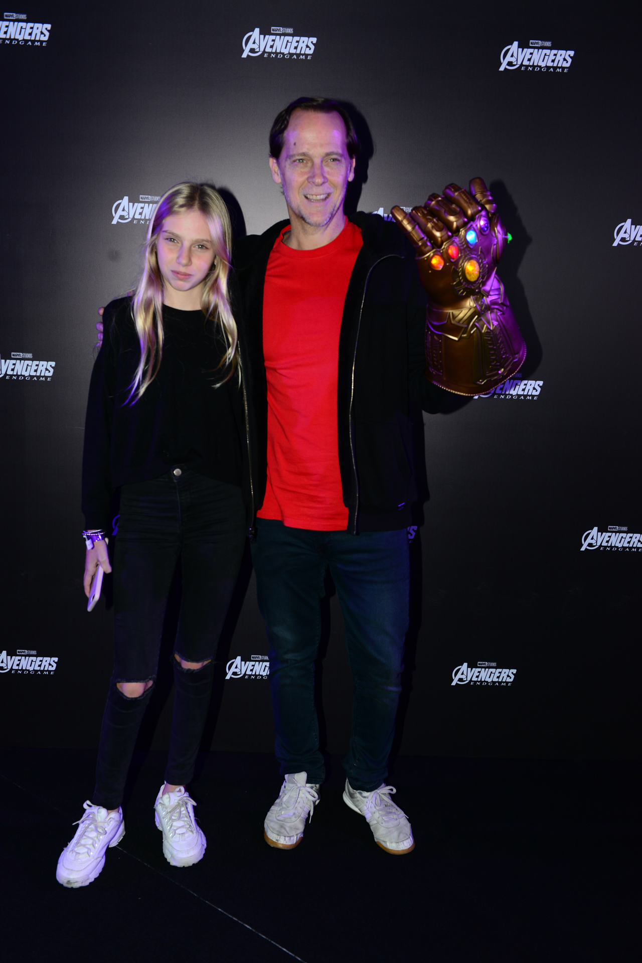 Matías Martin y su hija Mia.