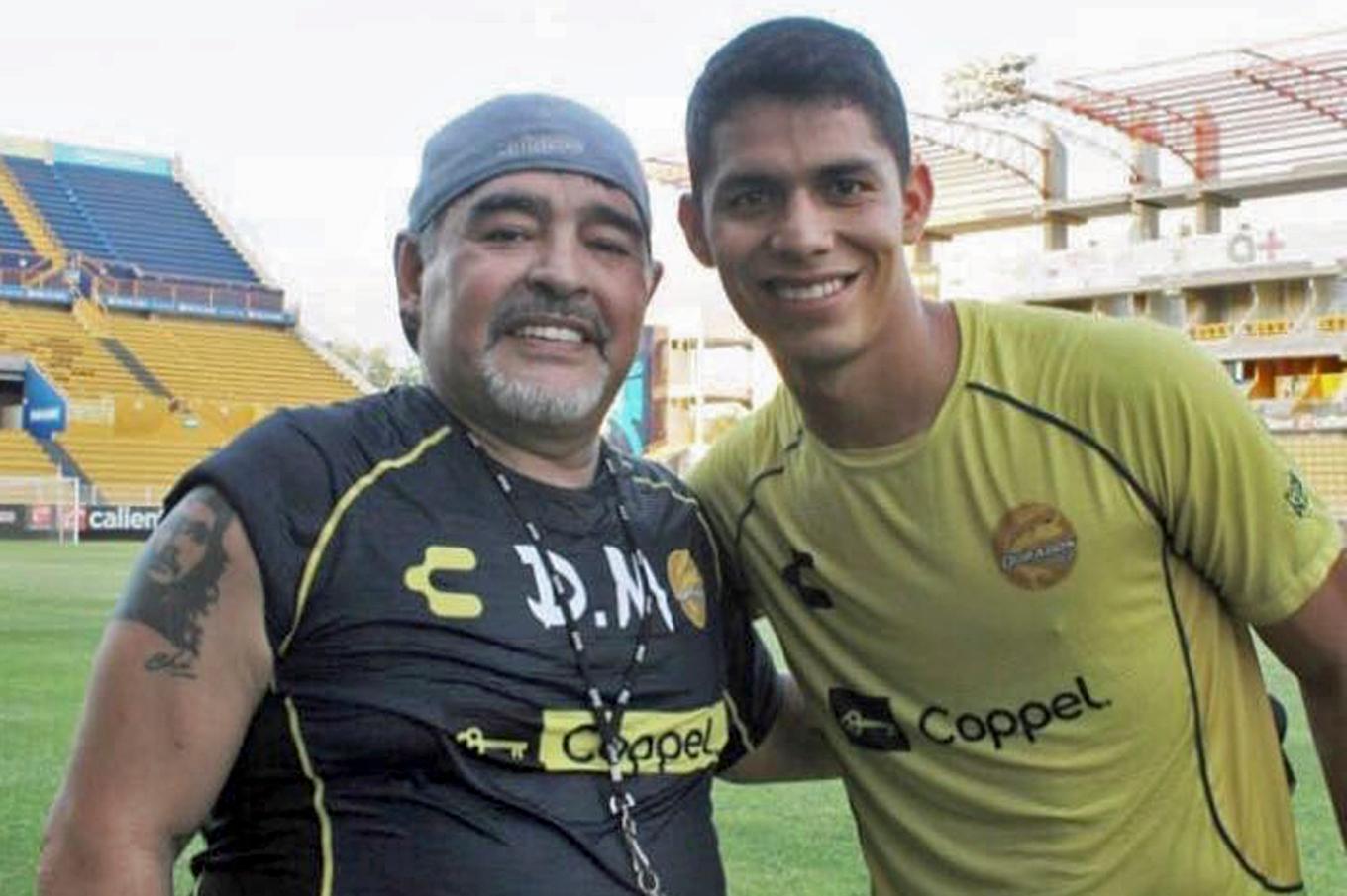 Los padres de Diego Armando Barbosa le pusieron ese nombre a su hijo en honor a Diego Armando Maradona (Foto: Archivo)