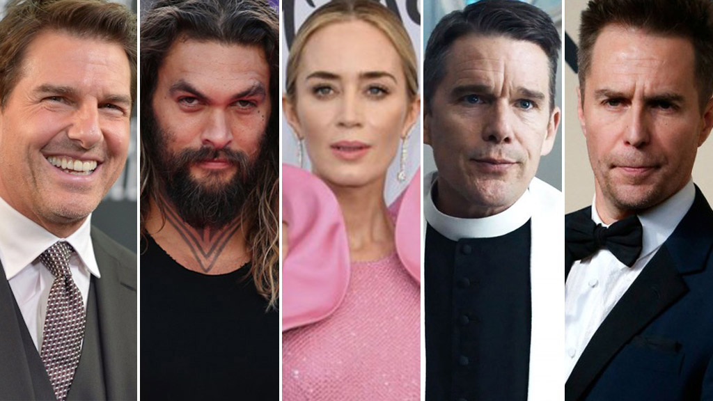 Tom Cruise, Jason Momoa, Emily Blunt, Ethan Hawke y Sam Rockwell