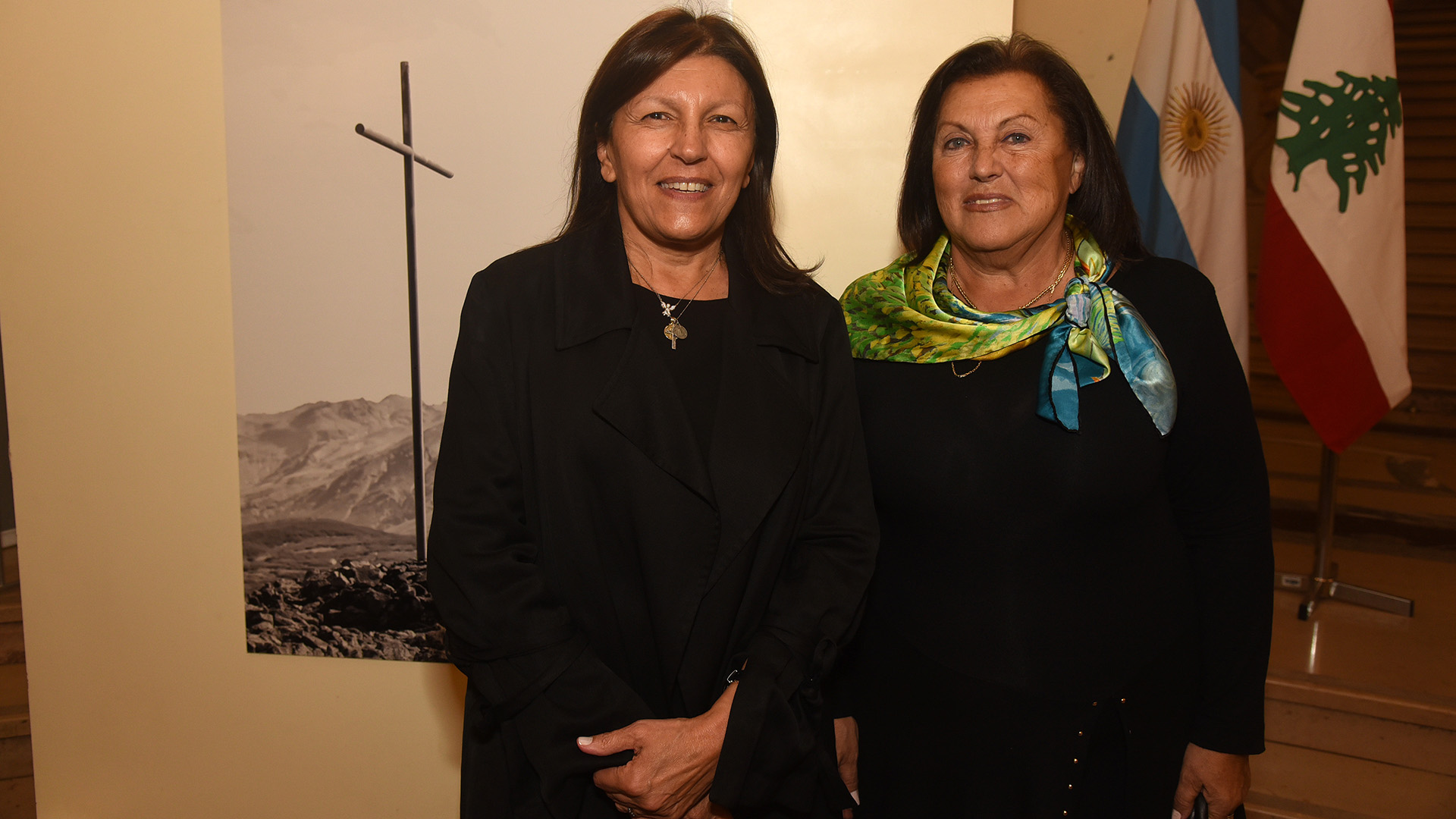 Alicia Daher y la ex diputada Lidia Naim