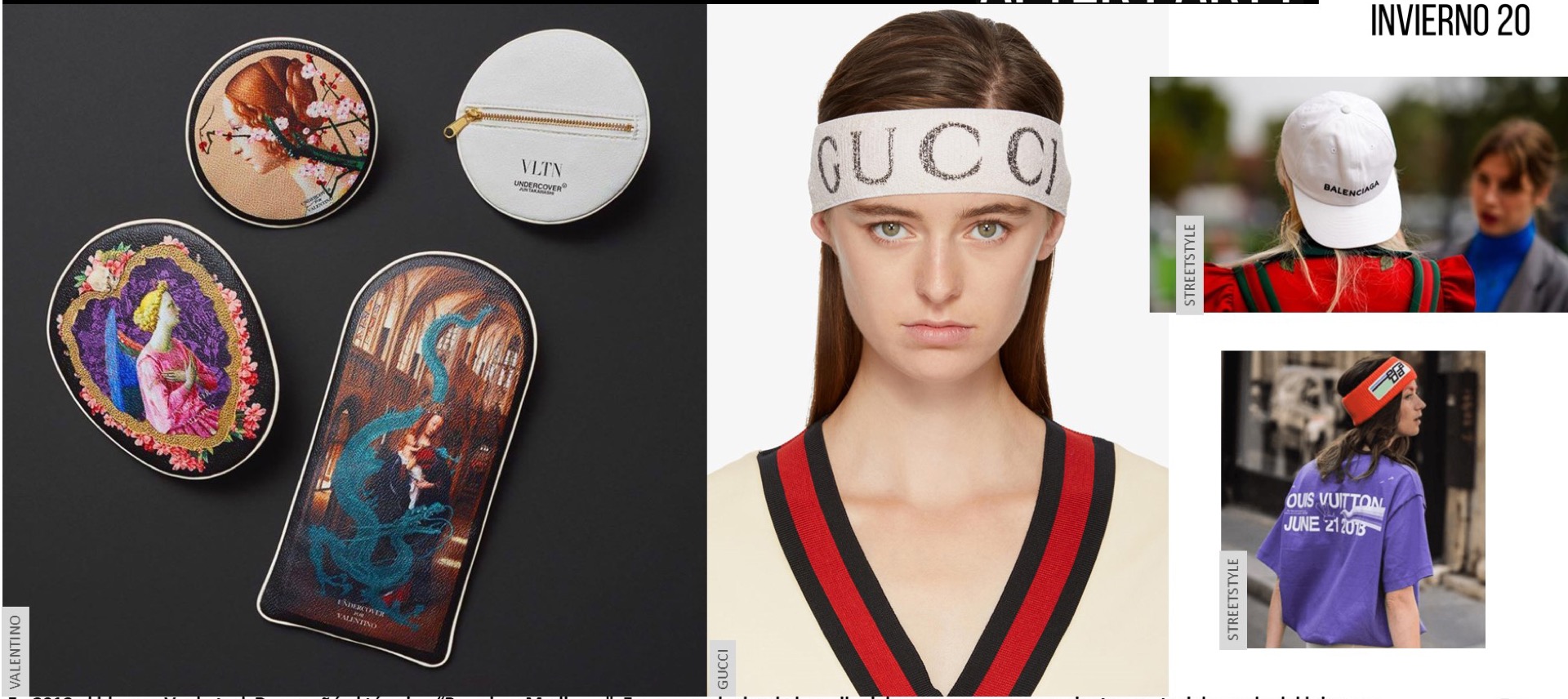 Capas sobre capas, satinados y excesos, como los accesorios de Gucci inspirados en la obra del artista argentino Eduardo Costa, Camp trend .