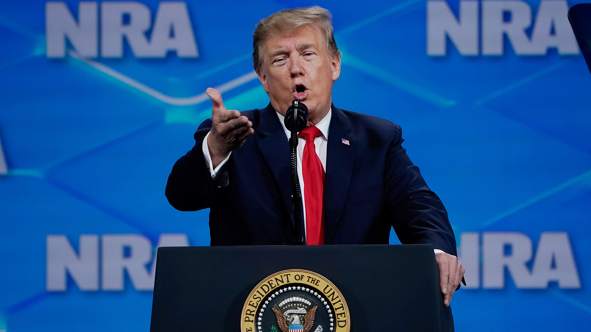 El presidente de los Estados Unidos, Donald Trump