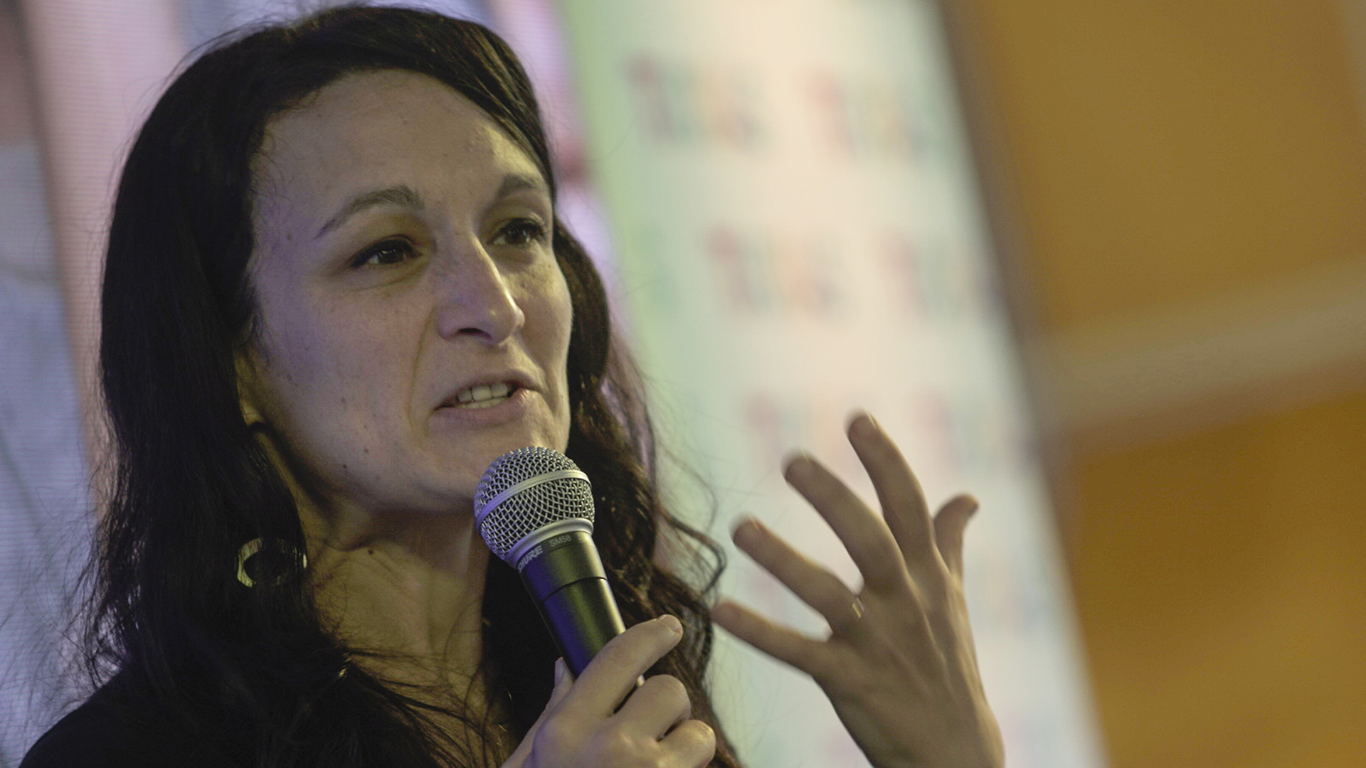 Melina Furman se presentó en el stand de TICMAS