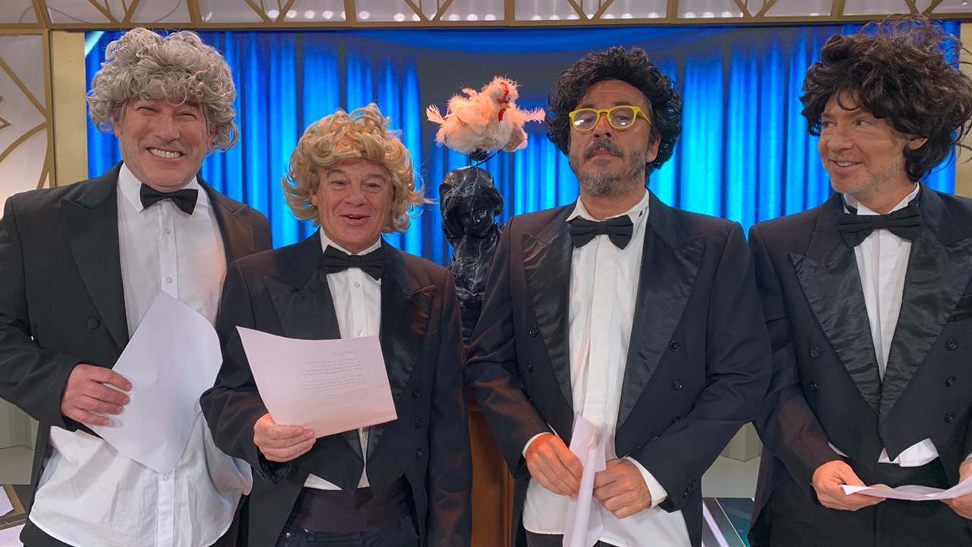 Adrián Suar y Pablo Codevila se sumaron a Pachu y Pablo en el sketch “Grandes poemas de pequeños autores”