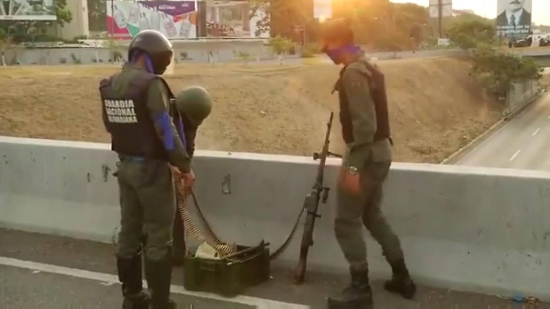 Las Fuerzas Armadas que apoyan a Juan Guaidó