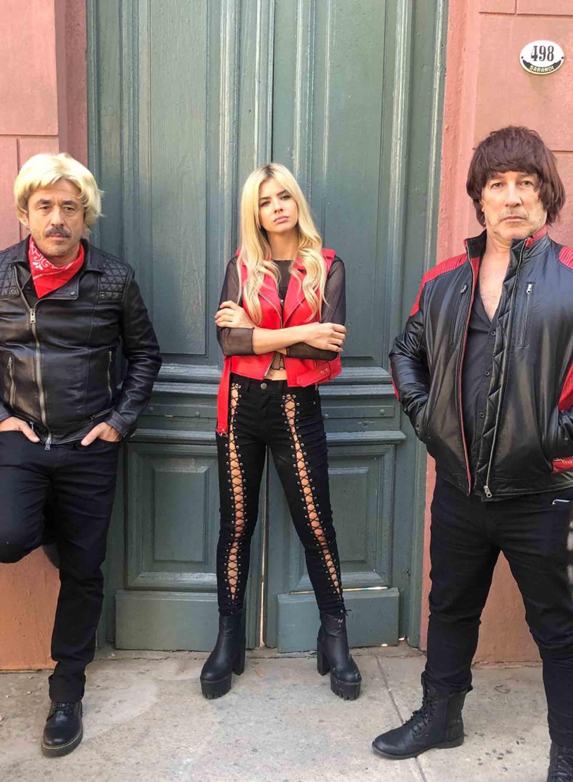 El primer sketch evocativo fue el de “los Tack See Boys”, con Pachu, Pablo, Pichu Straneo, Carna y la participación especial de la China Suárez