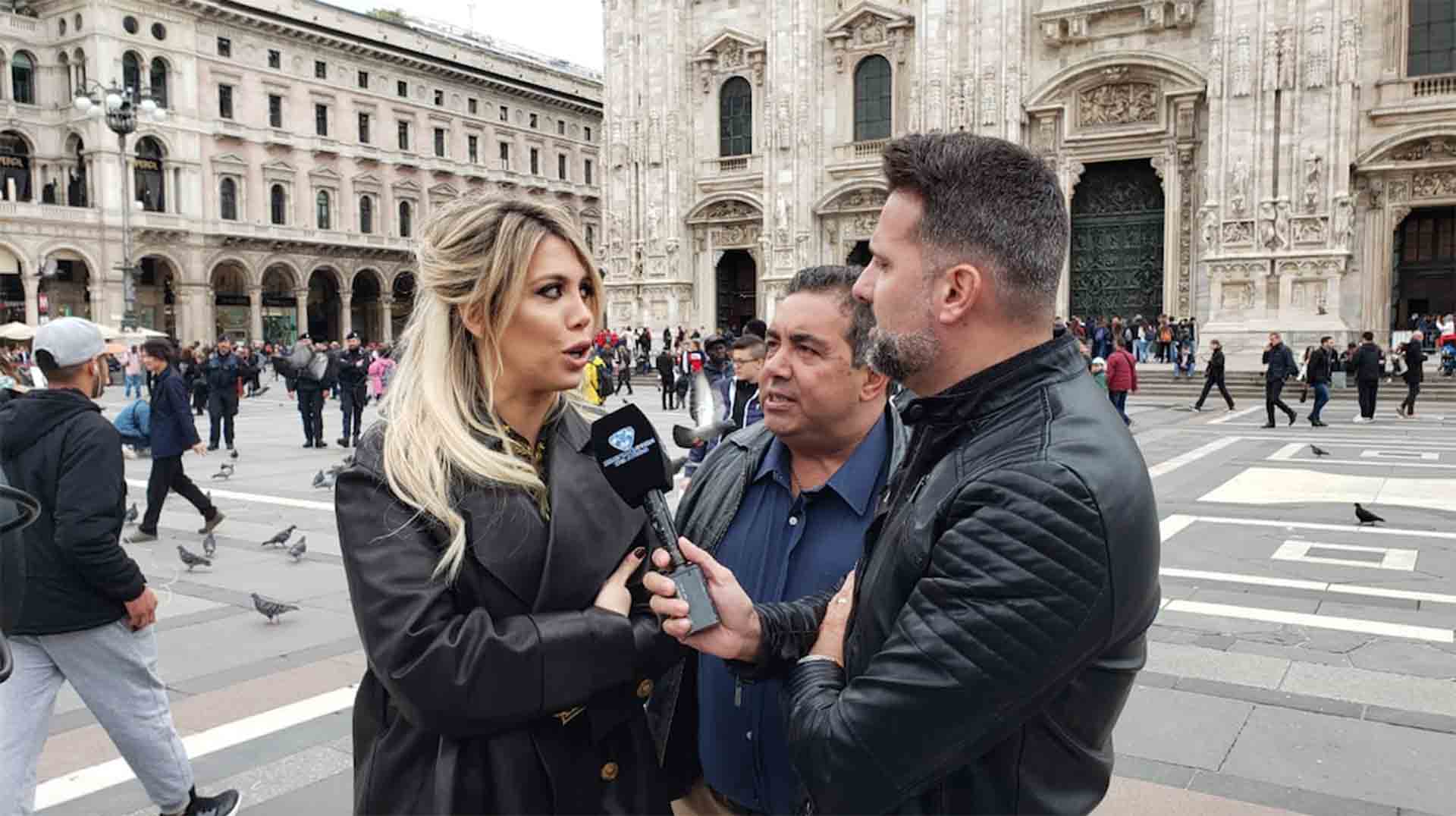 El “Insoportable”, desde Milán con Diego Pérez, José María Listorti y Wanda Nara de invitada.