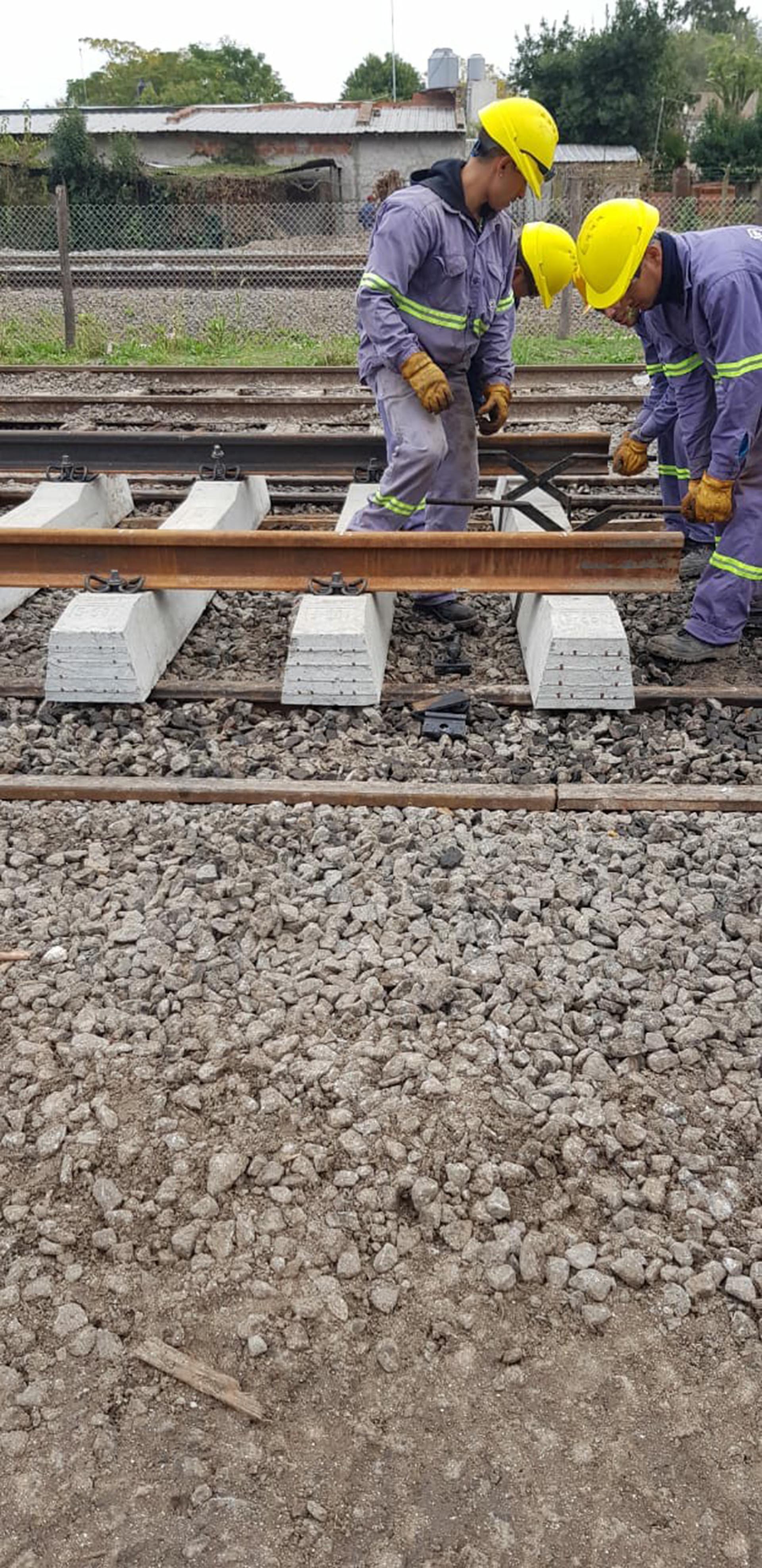 Tren Roca, renovación de vías entre Glew y Alejandro Korn