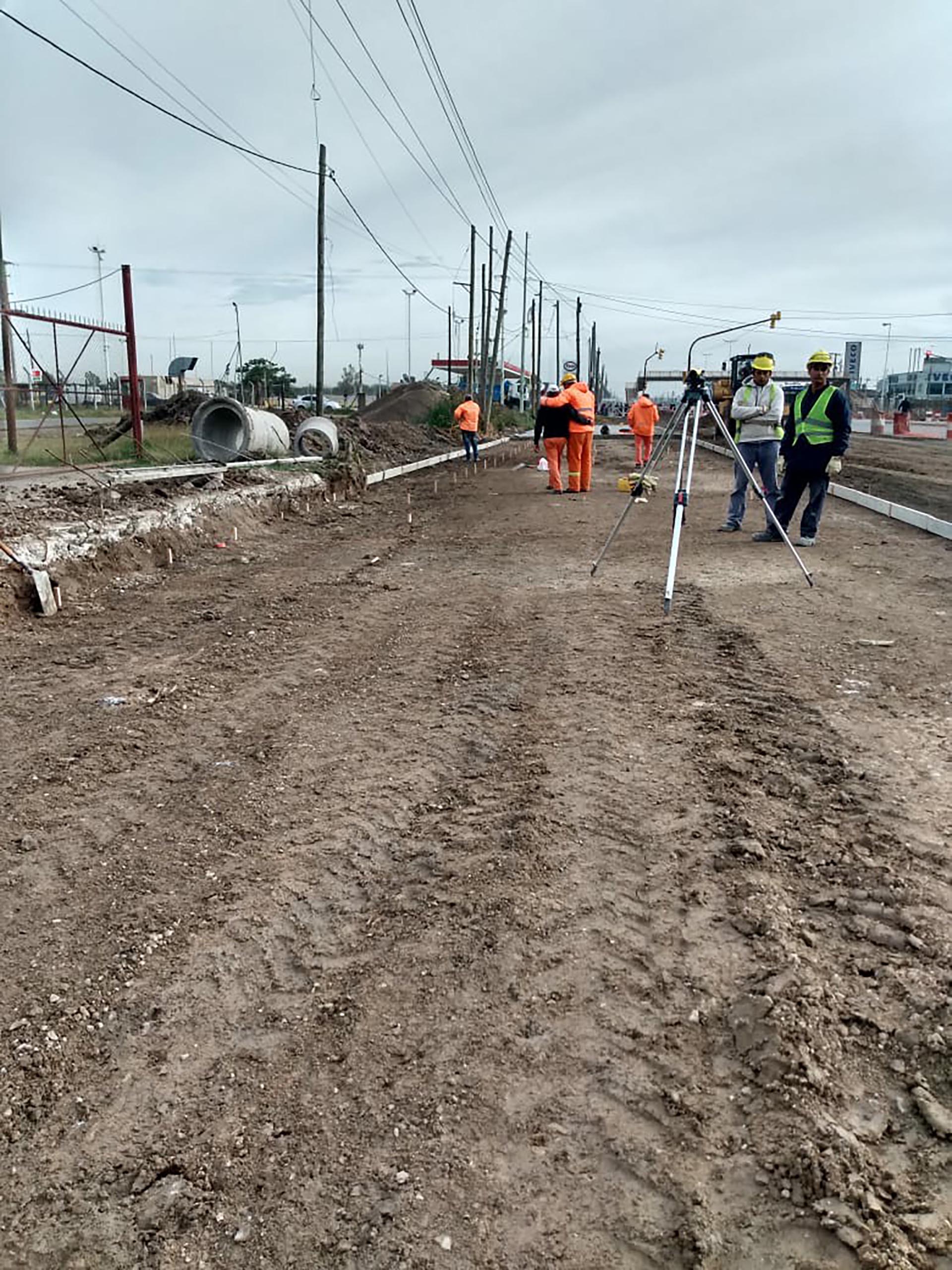 Esteban Echeverría, pavimentación de la ruta 4