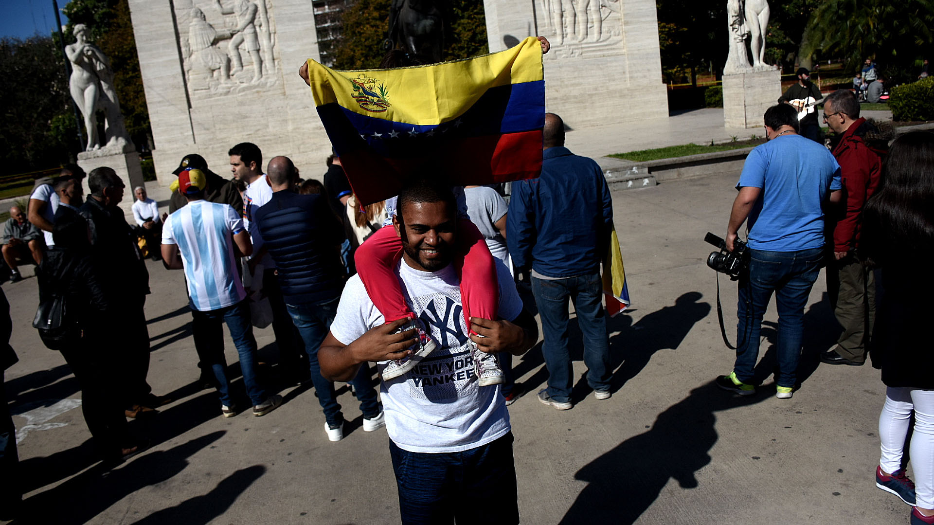 Miles de venezolanos llegaron a la Argentina huyendo de la crisis económica, social y política con el régimen de Nicolás Maduro