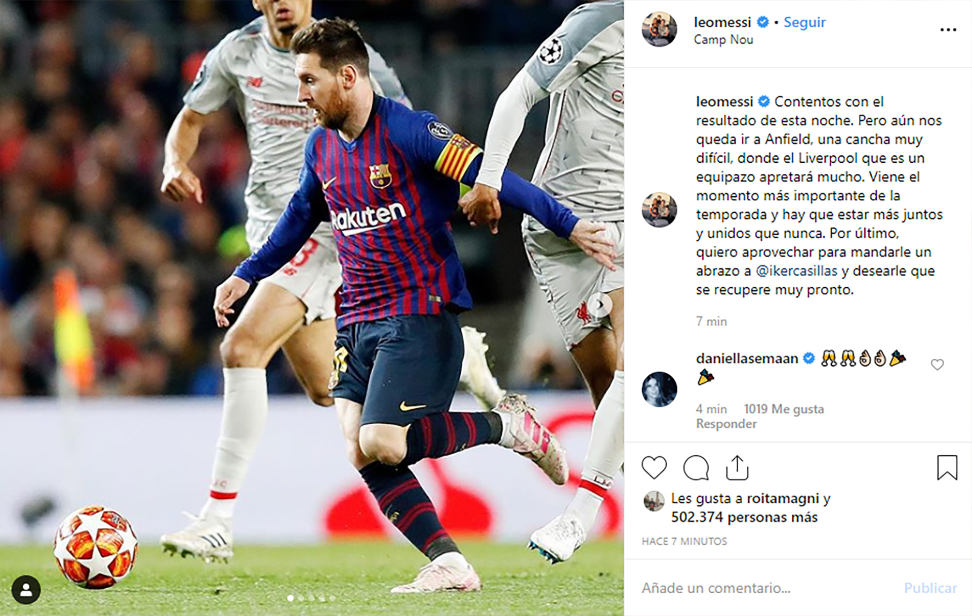 La explicación del golazo de tiro libre y el reto a su público: la