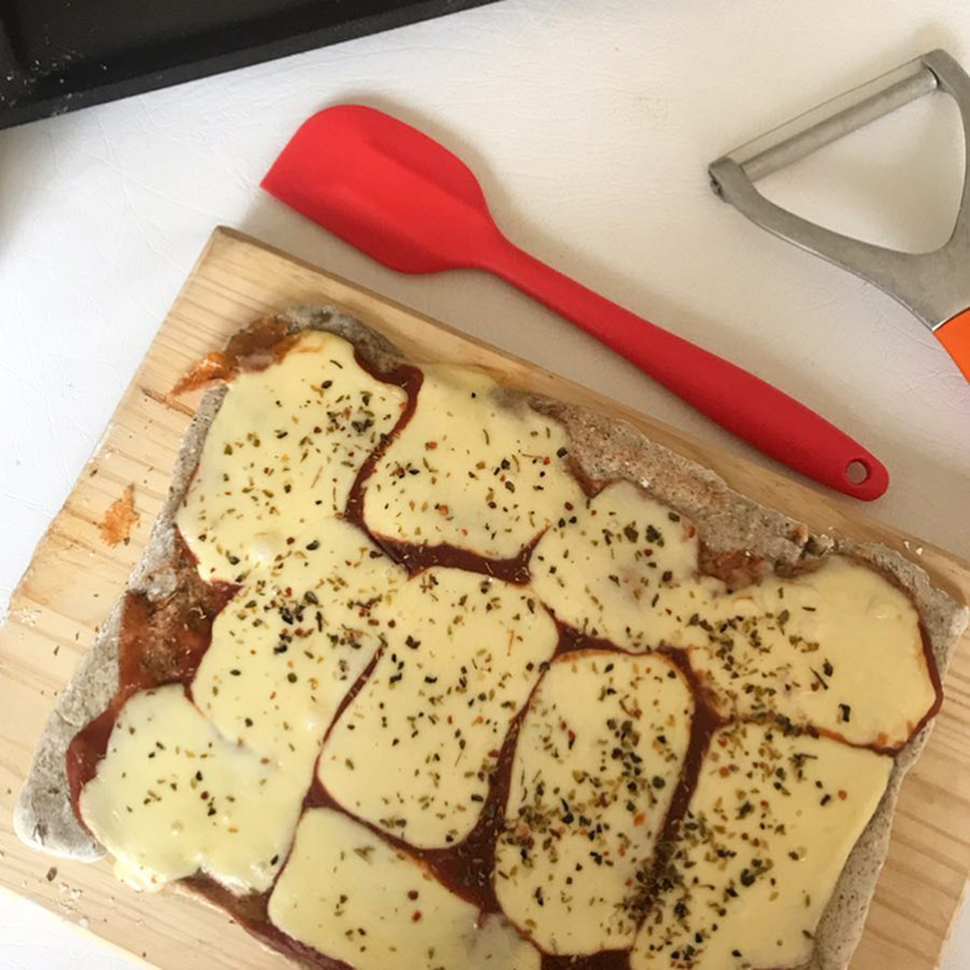 Pizza a la sartén