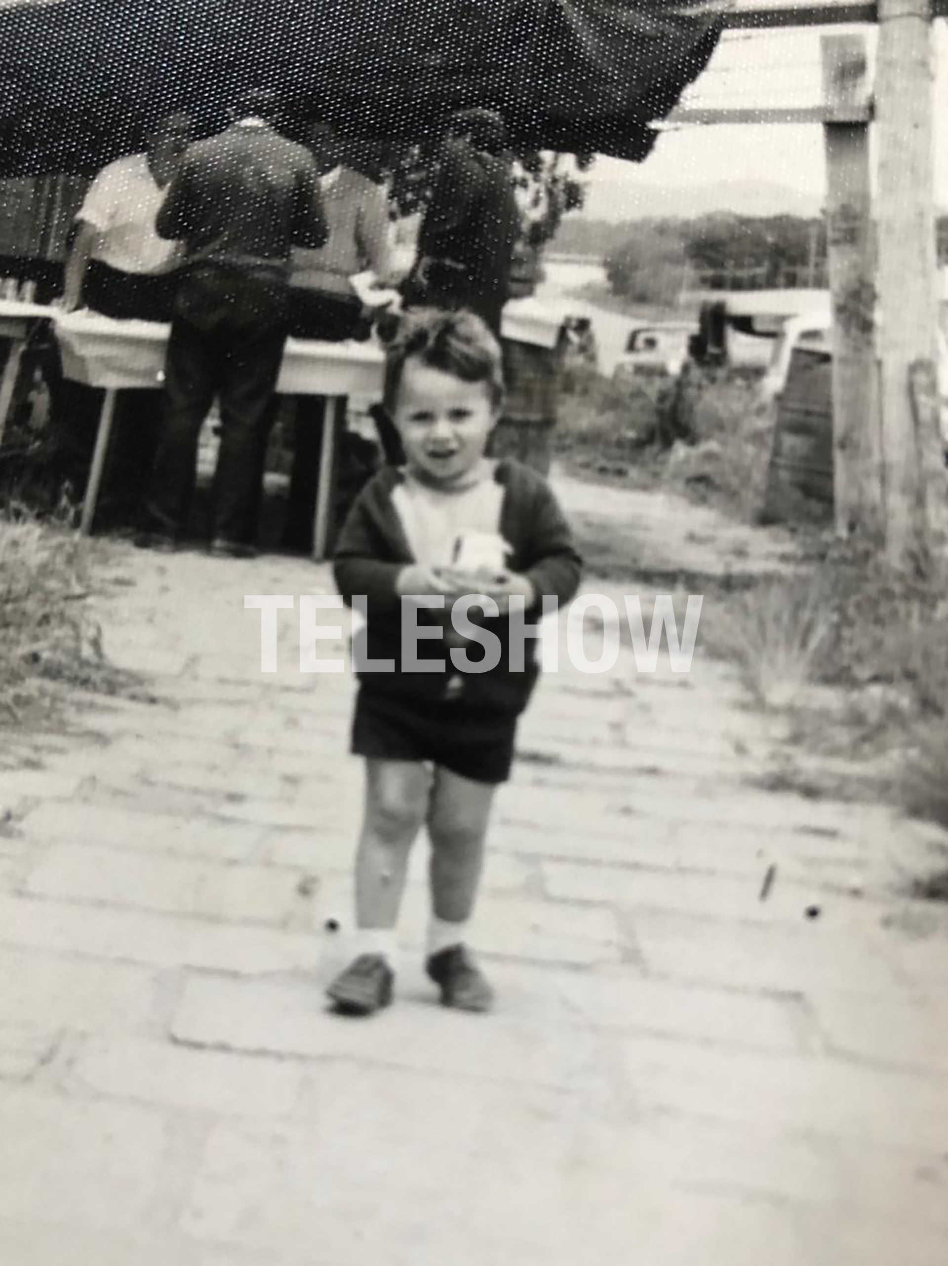 Sergio Lapegüe, muy pequeño